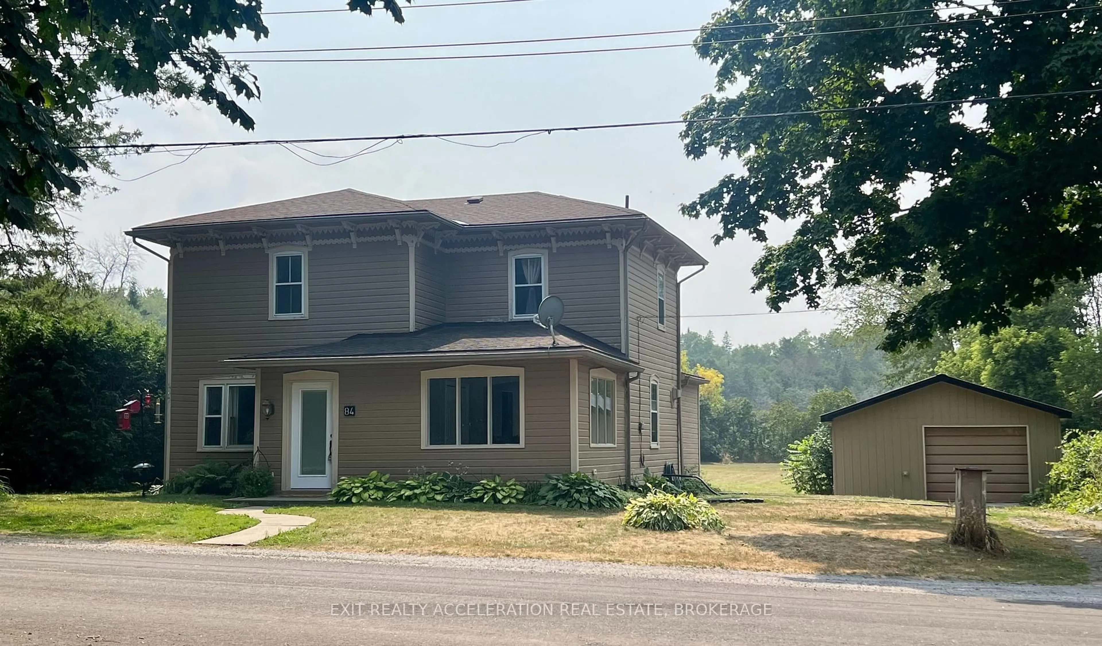 Home with vinyl exterior material, street for 84 Johnson St, Napanee Ontario K0K 1J0