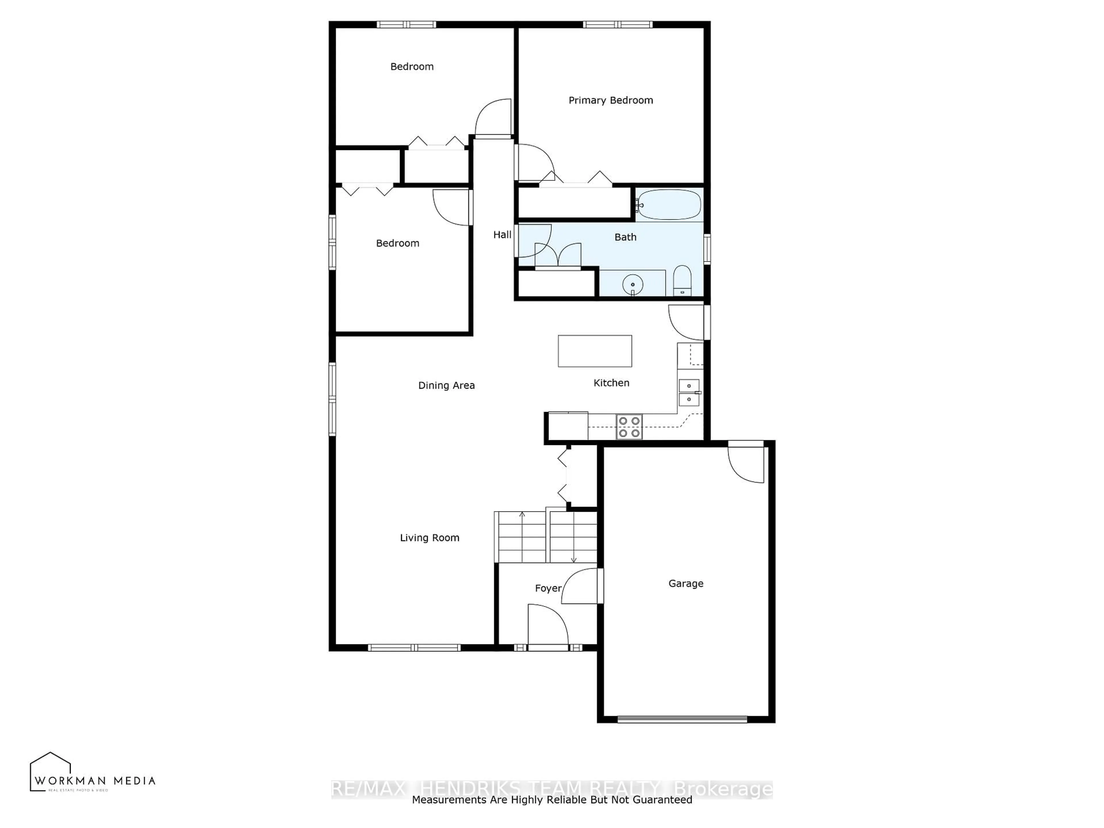 Floor plan for 198 First Street Louth, St. Catharines Ontario L2S 0A6