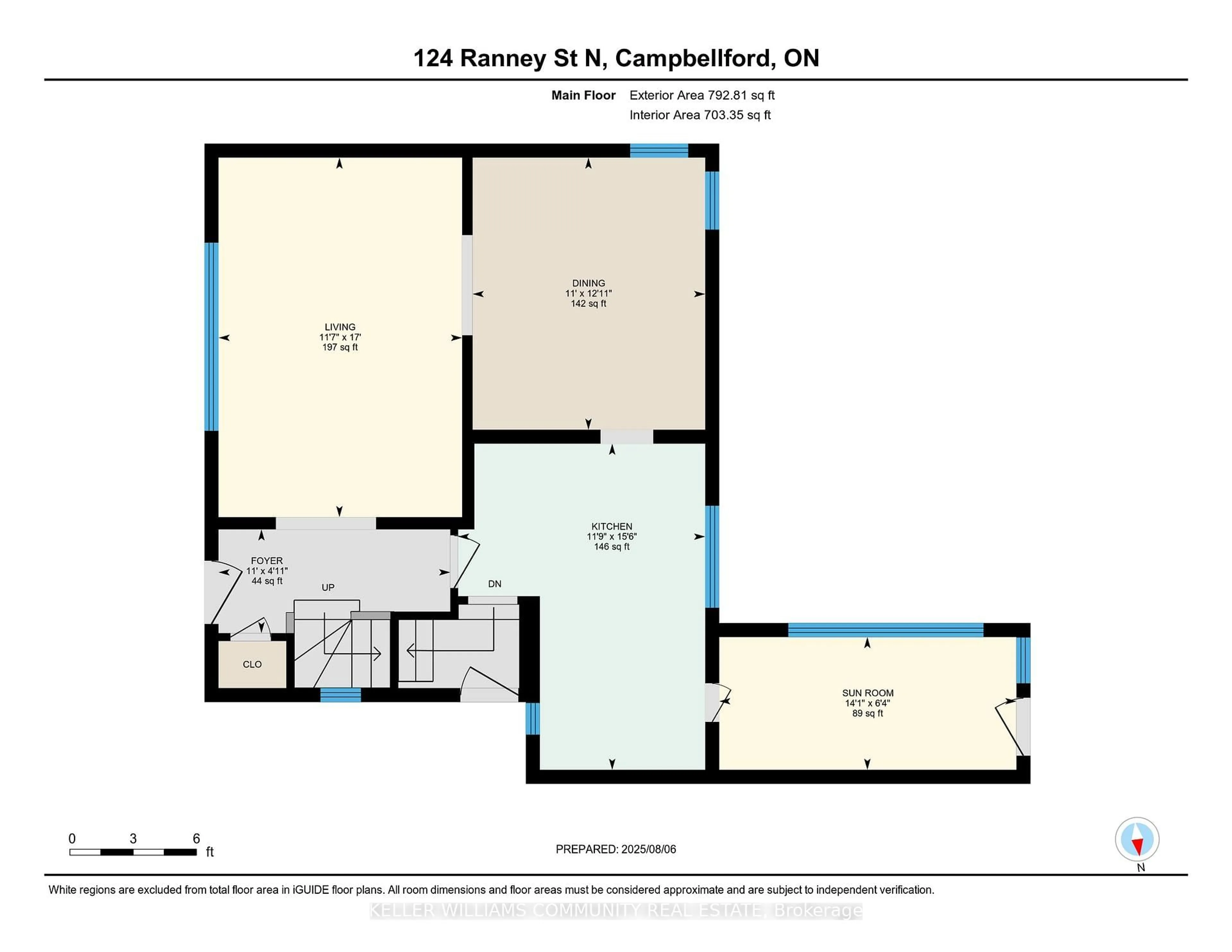 Floor plan for 124 Ranney St, Trent Hills Ontario K0L 1L0