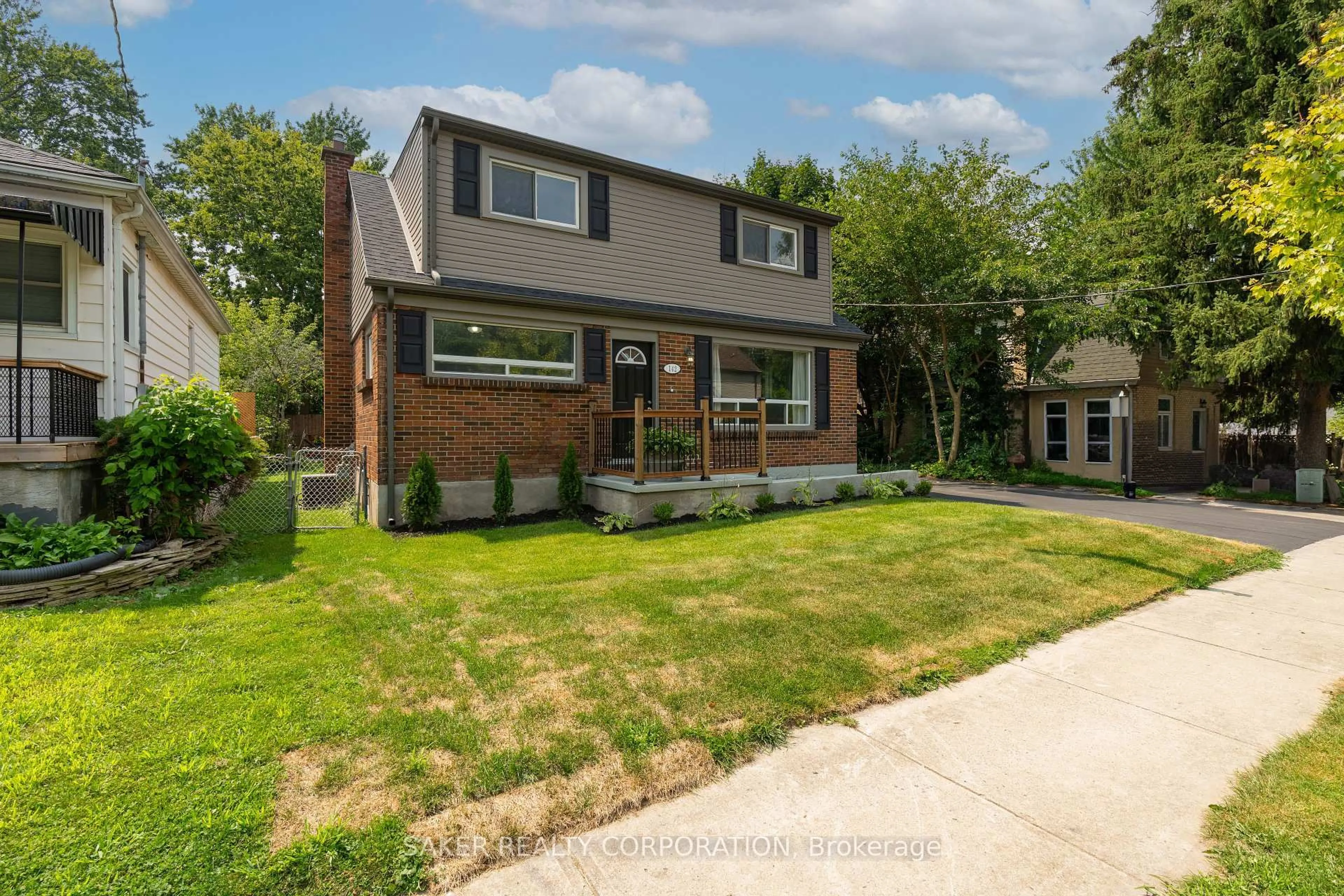 Home with brick exterior material, street for 142 Britannia Ave, London North Ontario N6H 2J5