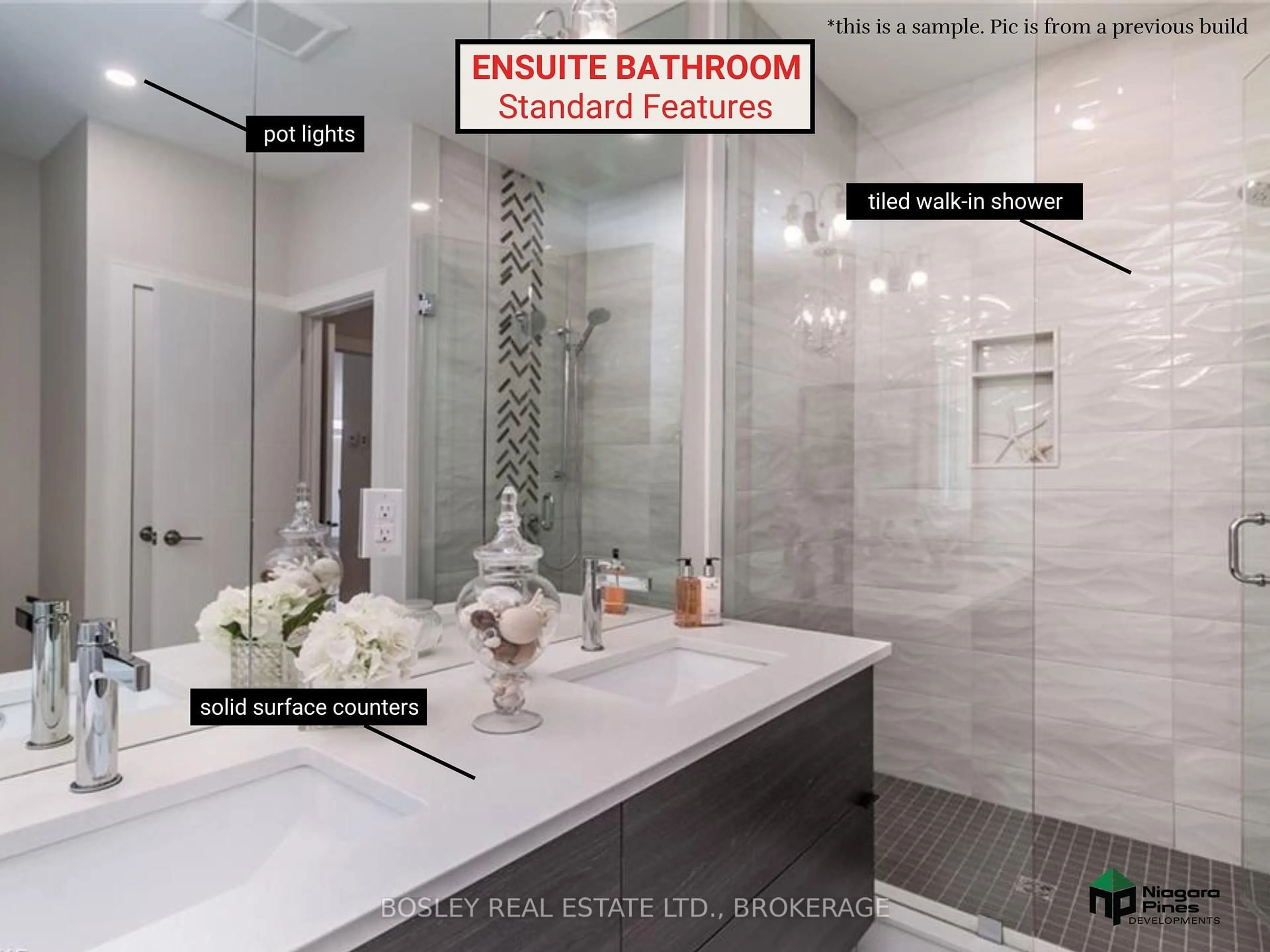 Contemporary bathroom, ceramic/tile floor for Lot 37 Angie Dr, Niagara Falls Ontario L2H 0M9