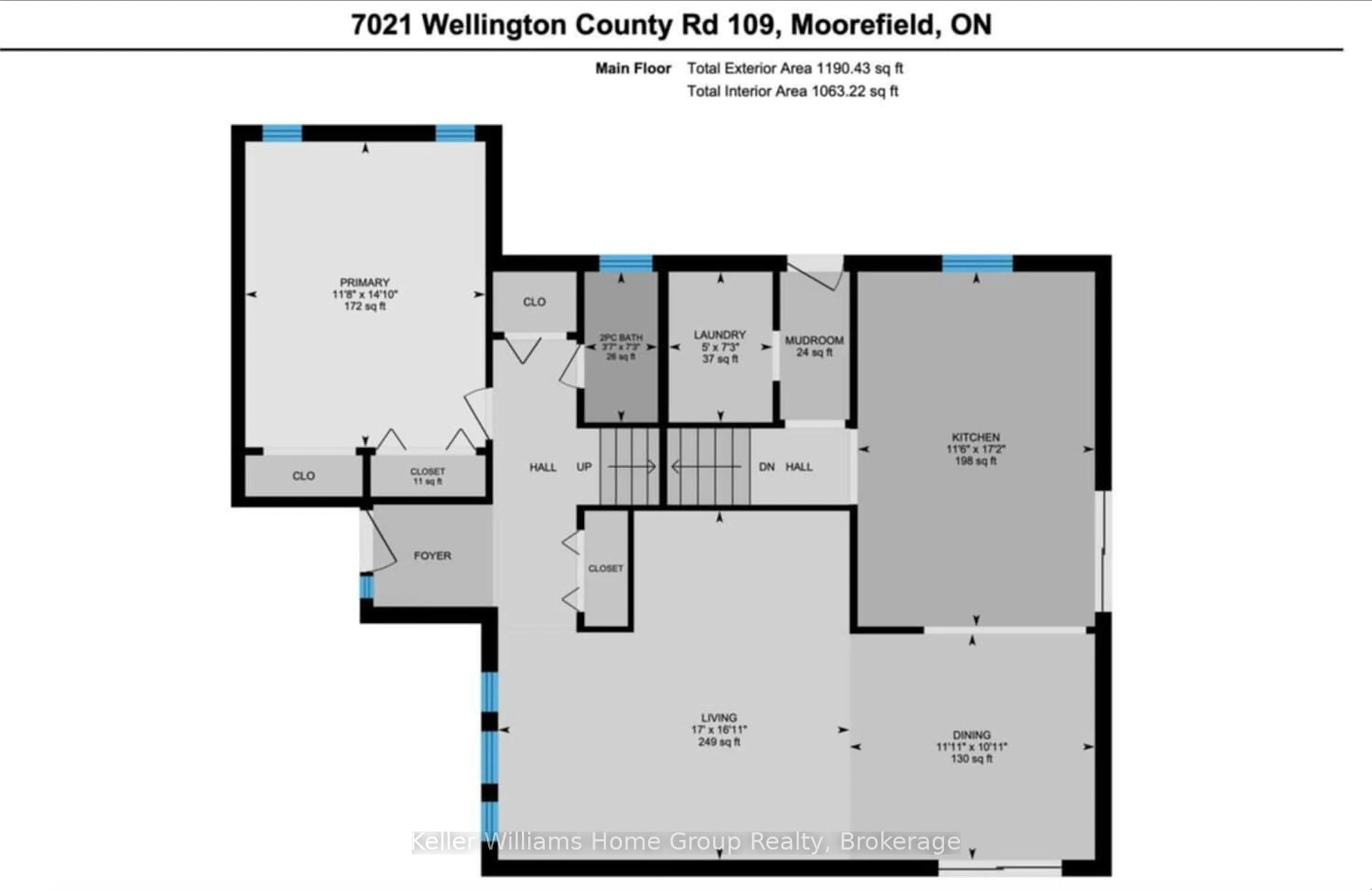 Floor plan for 7021 Wellington Rd 109 Rd, Mapleton Ontario N0G 2K0