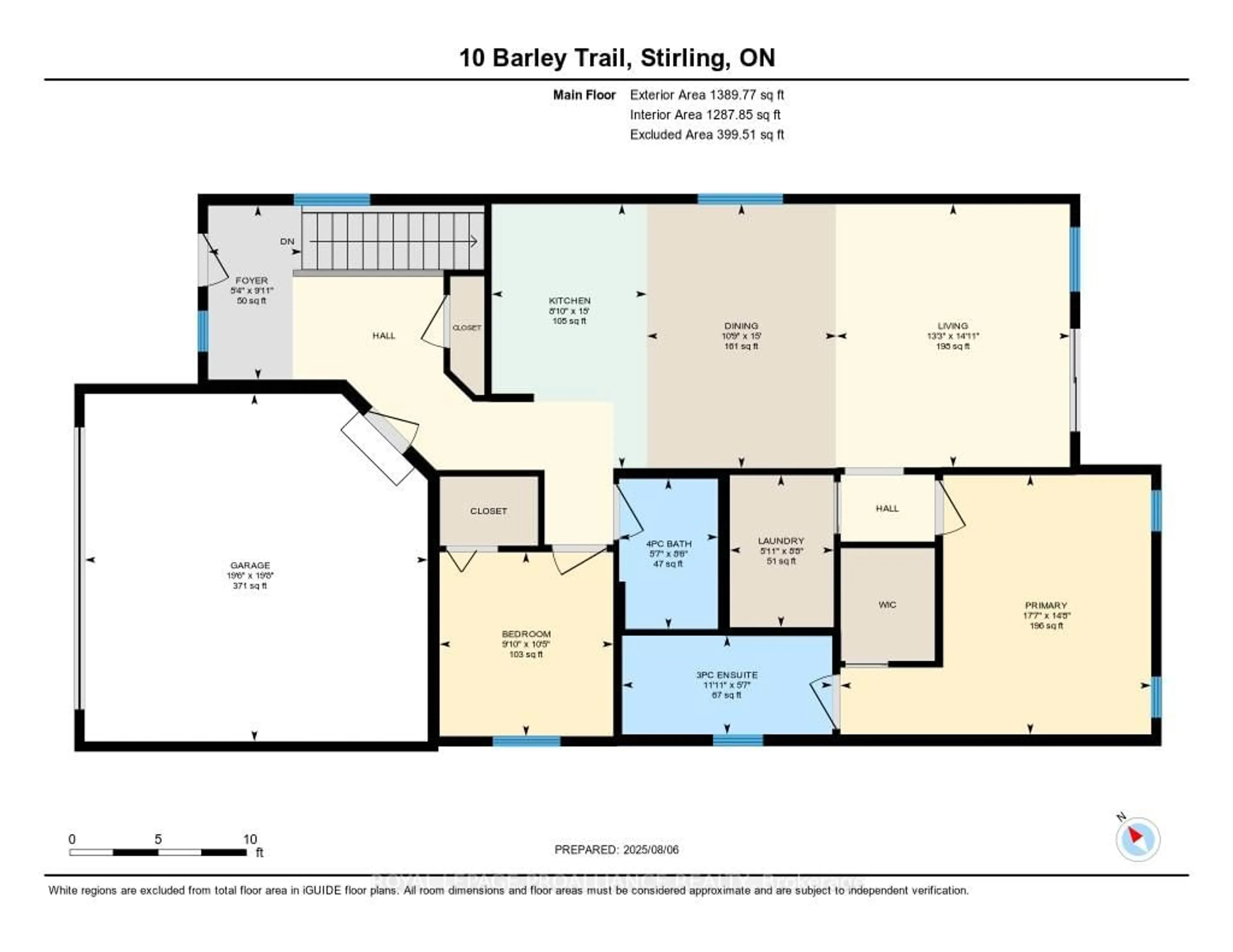 Floor plan for 10 Barley Tr, Stirling Ontario K0K 3E0