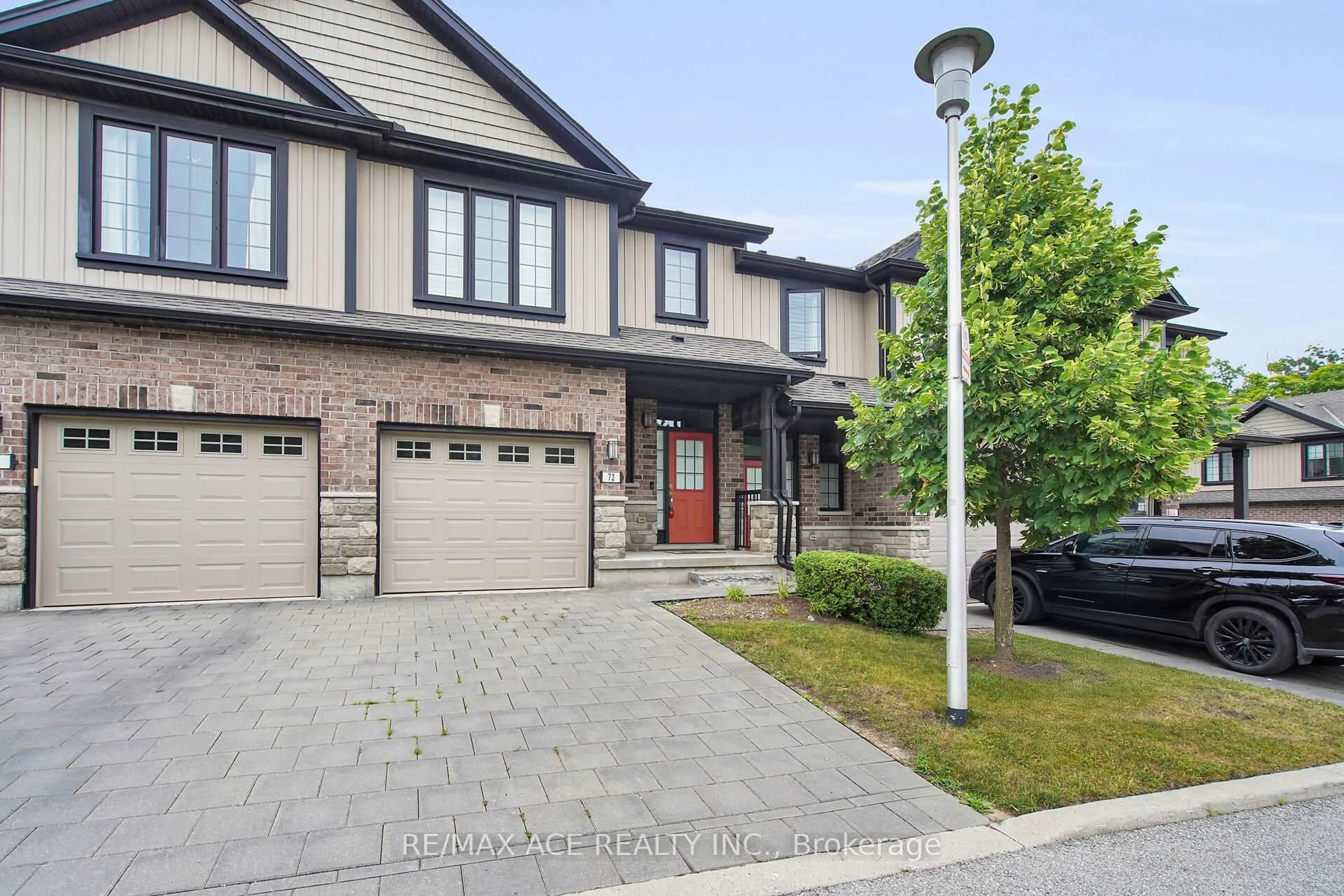 Home with brick exterior material, street for 2235 Blackwater Rd #72, London North Ontario N5X 0L8