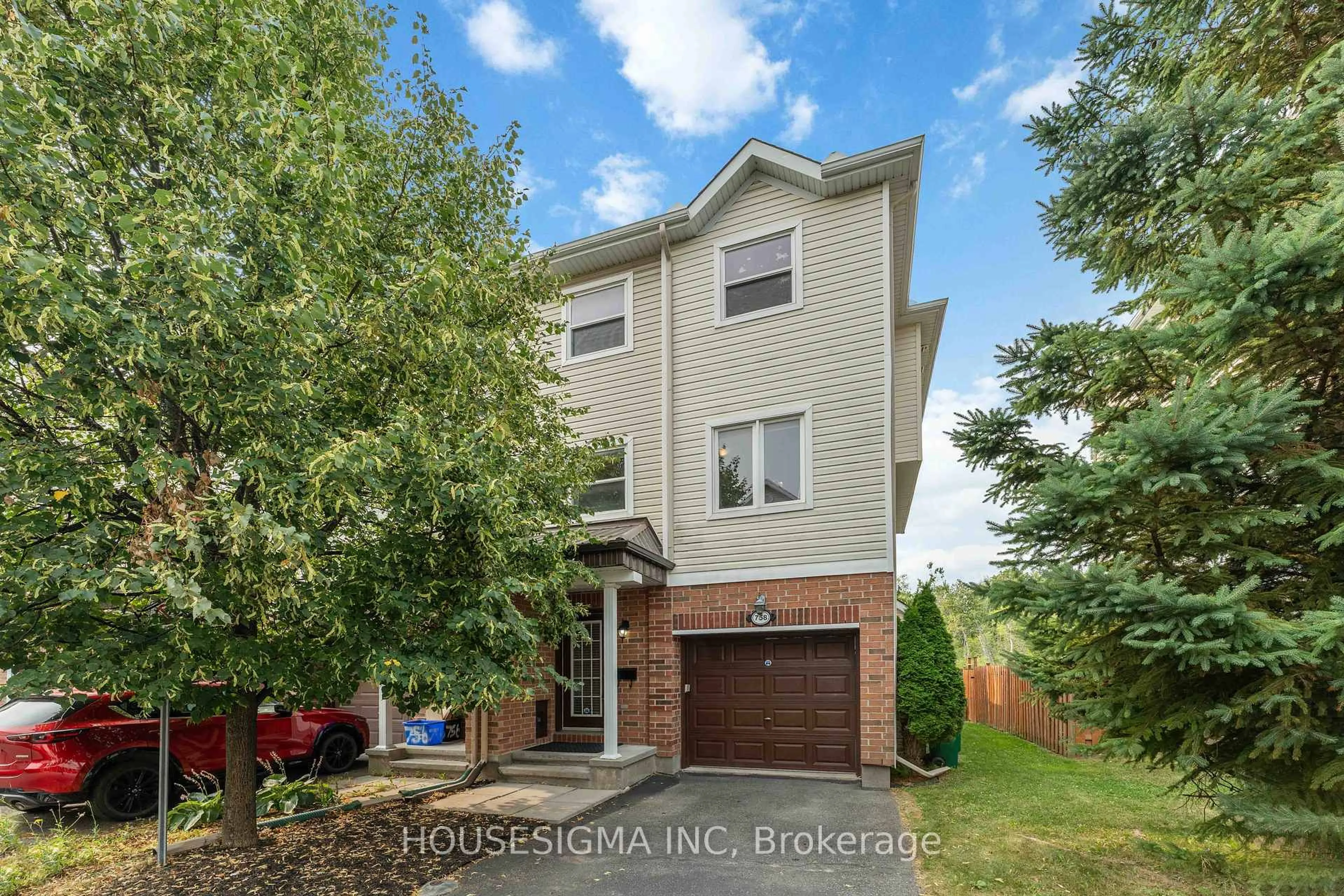 Home with brick exterior material, street for 758 Sanibel Private, Ottawa Ontario K2H 0A8