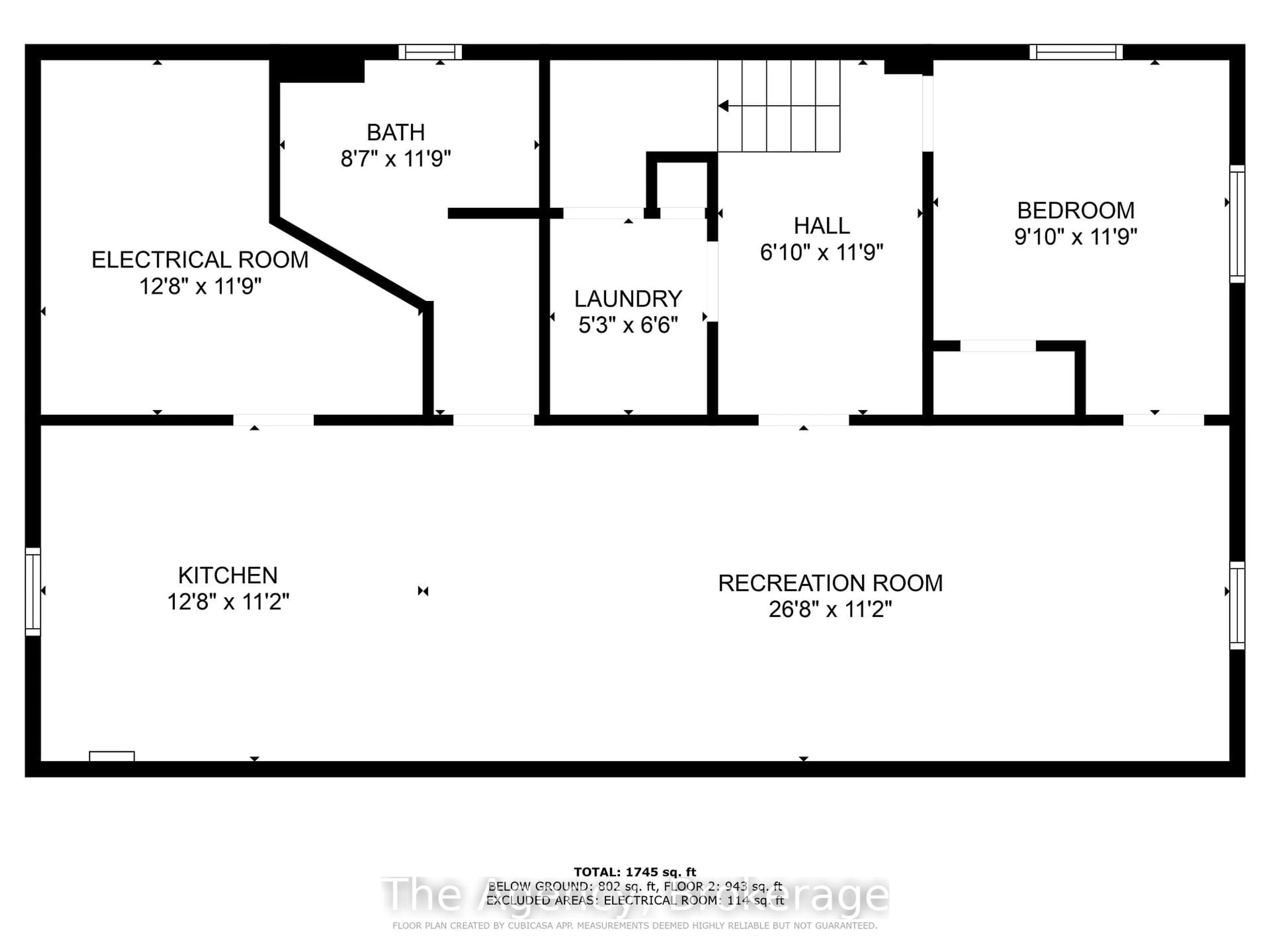 Floor plan for 436 Bunting Rd, St. Catharines Ontario L2M 3Z4