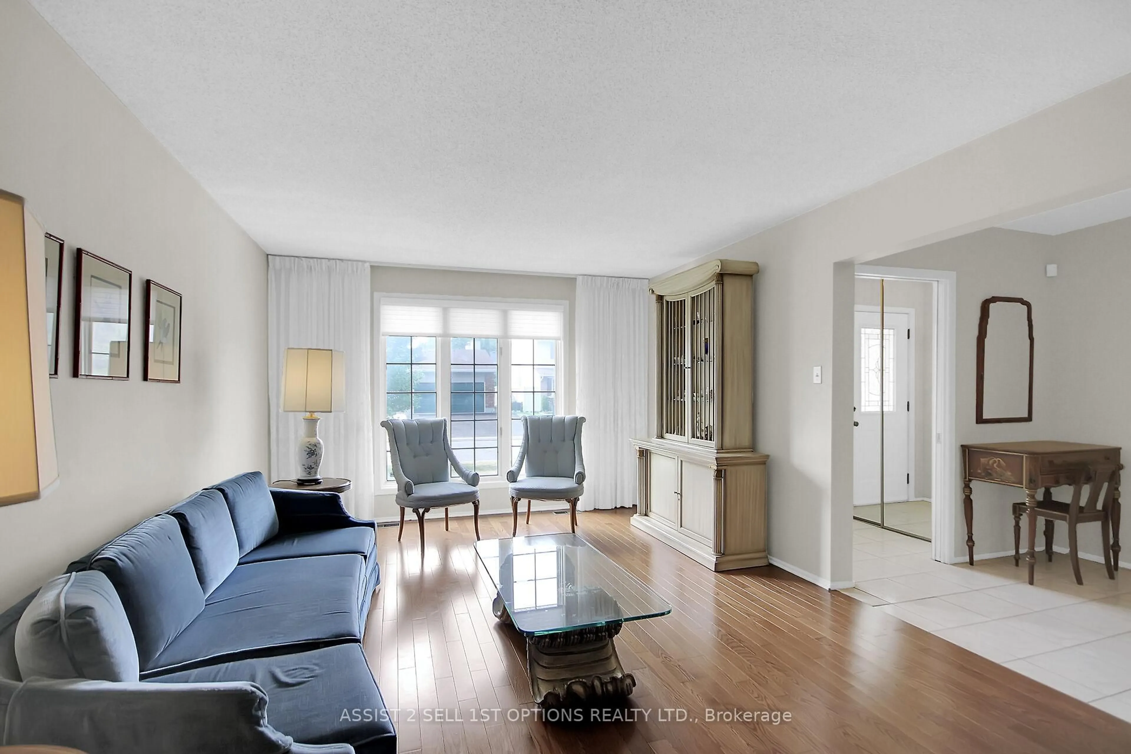 Living room with furniture, unknown for 38 Ardell Grve, Ottawa Ontario K2G 4G4