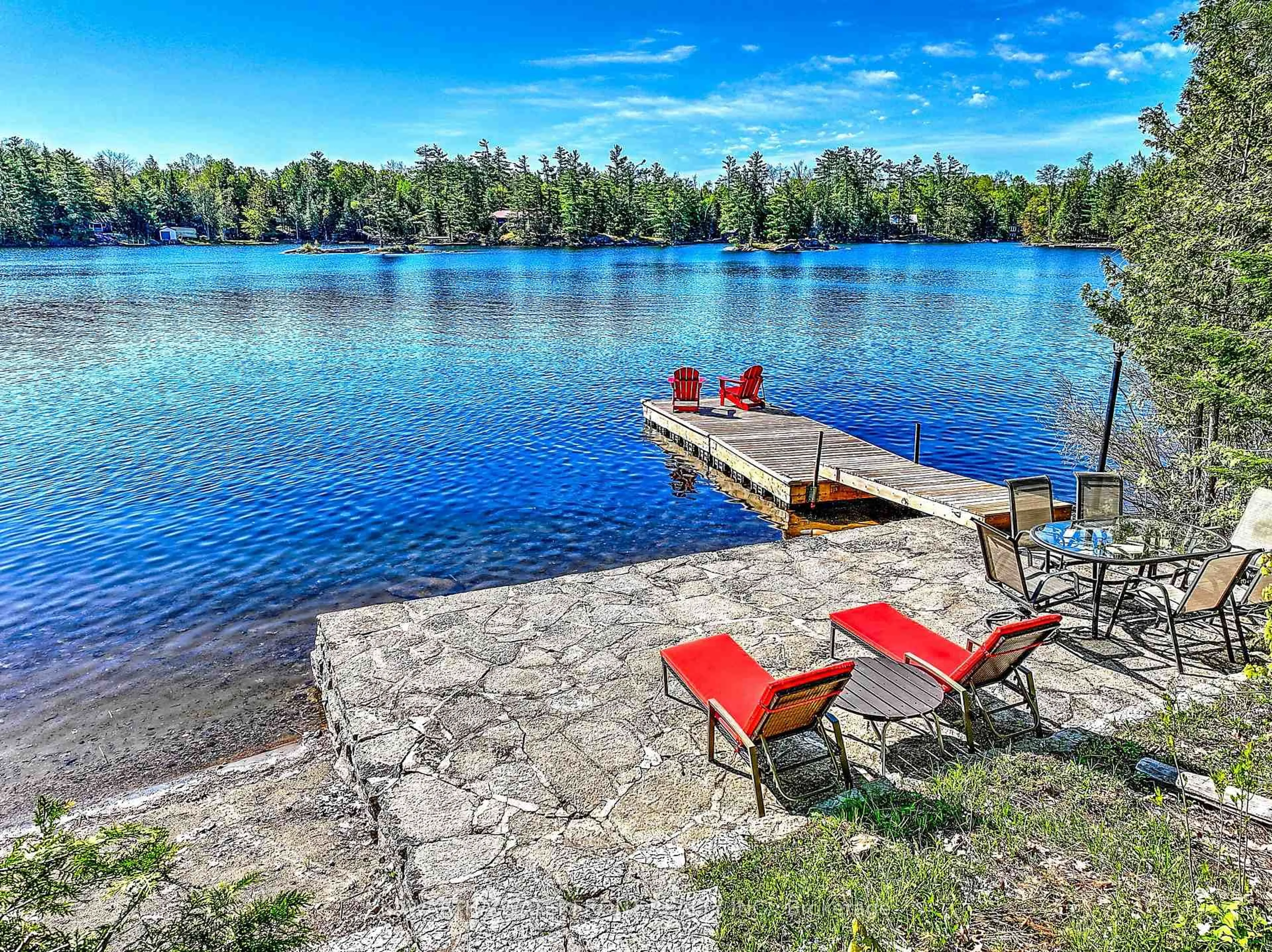 Patio, water/lake/river/ocean view for 74 Shadow Lake 43 Rd, Kawartha Lakes Ontario K0M 1K0