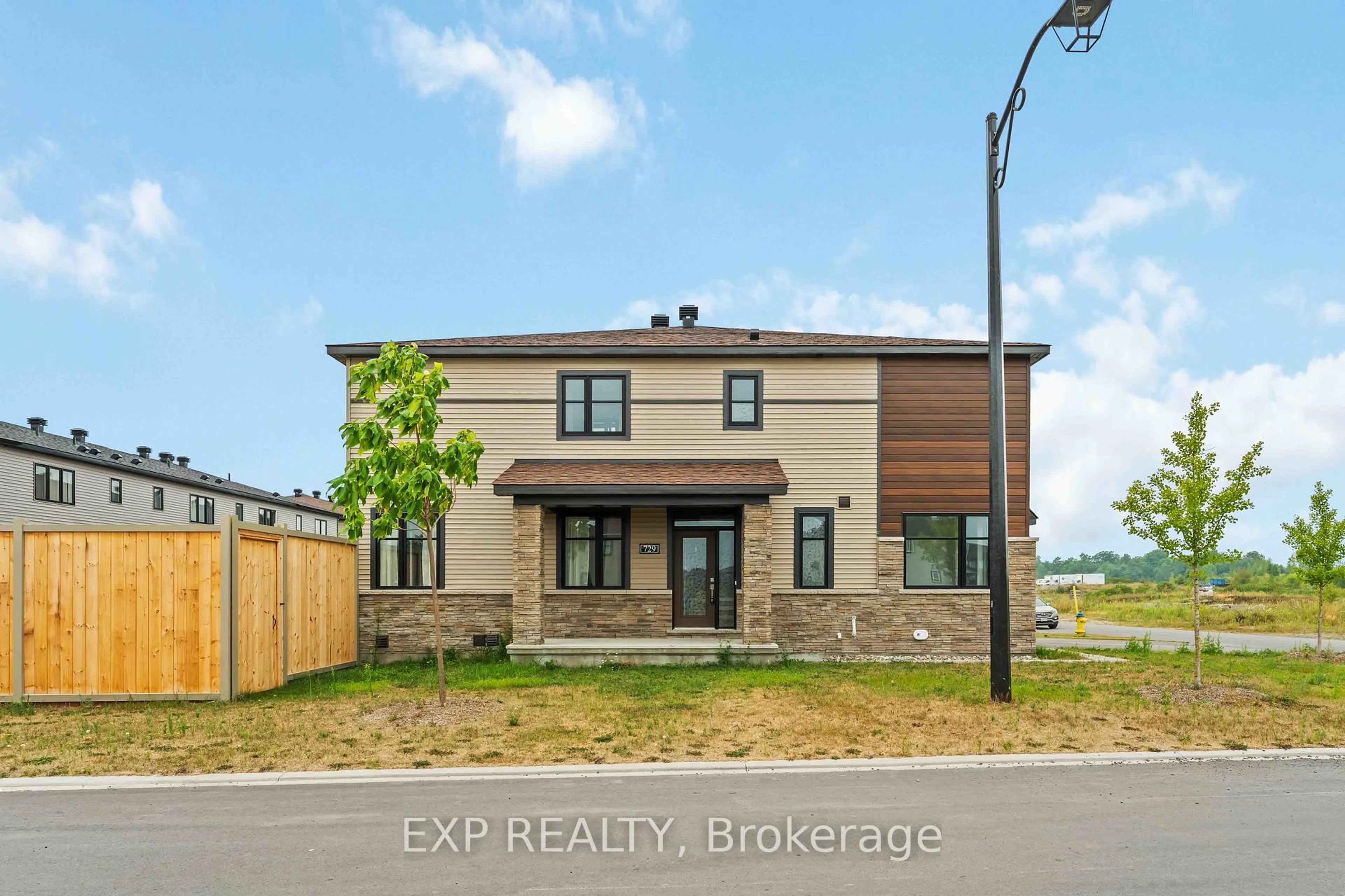 Home with brick exterior material, building for 729 Doneraile Walk, Ottawa Ontario K2J 7B9