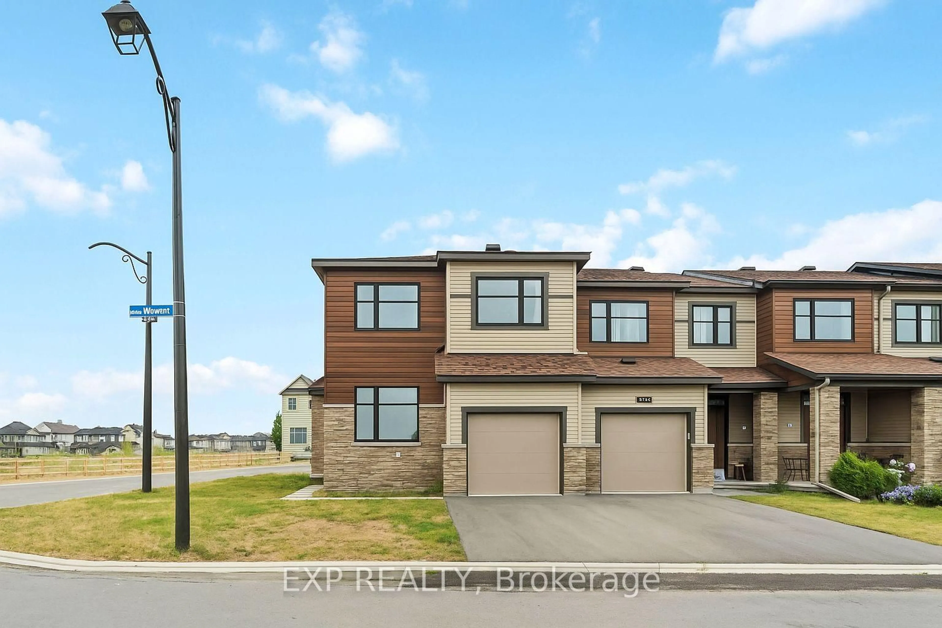 Home with brick exterior material, street for 729 Doneraile Walk, Ottawa Ontario K2J 7B9