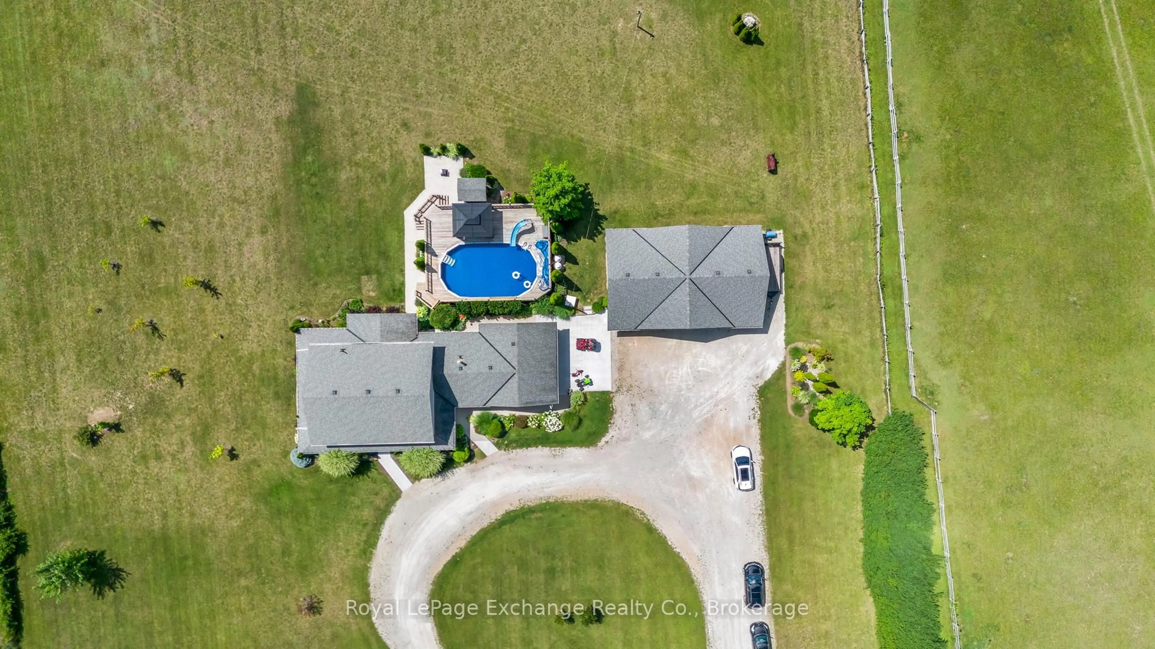 A pic from outside/outdoor area/front of a property/back of a property/a pic from drone, water/lake/river/ocean view for 014062 BRUCE COUNTY RD 10, Brockton Ontario N0G 1S0