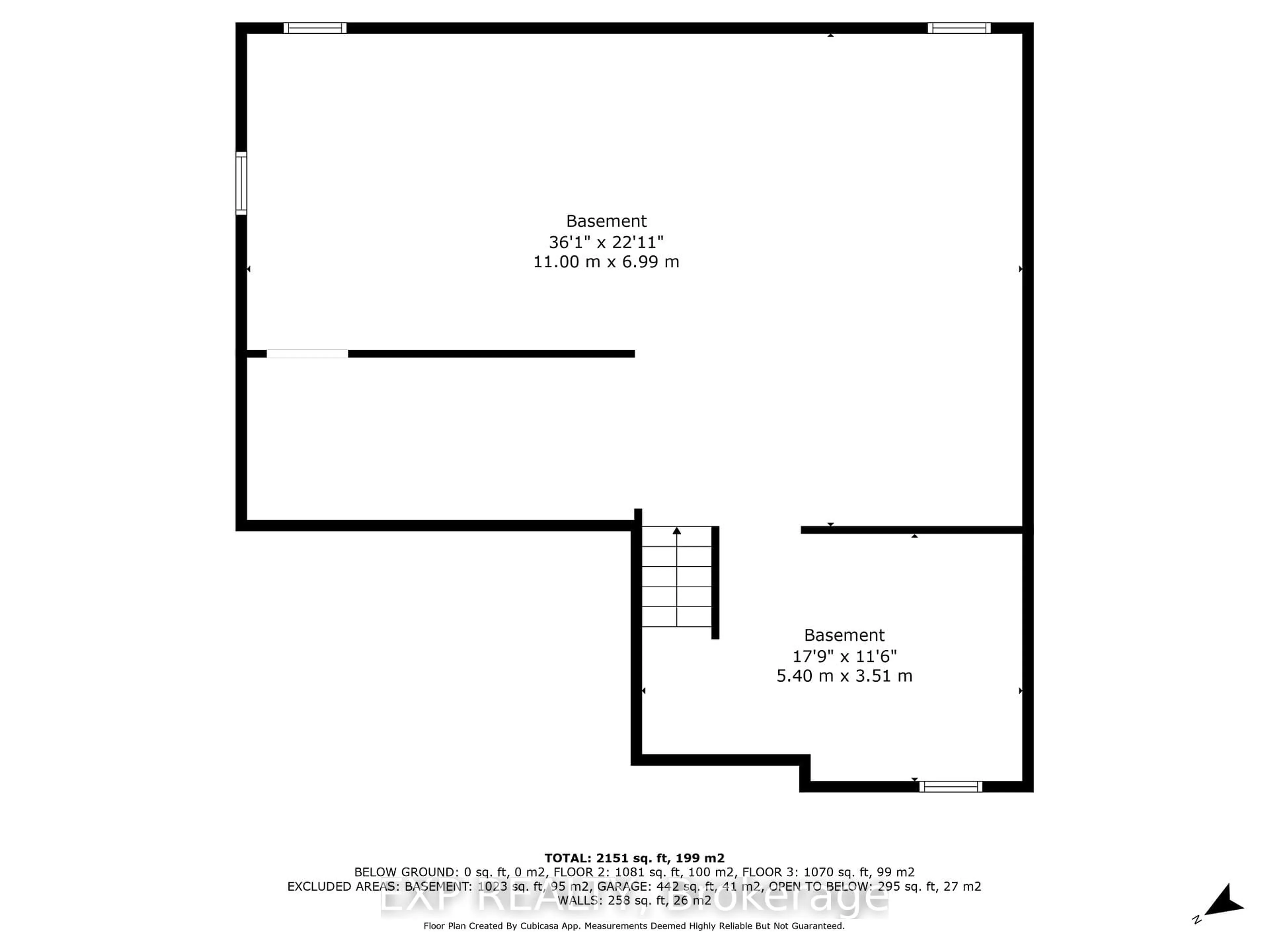 Floor plan for 203 Campanale Way, Lucan Biddulph Ontario N0M 2J0