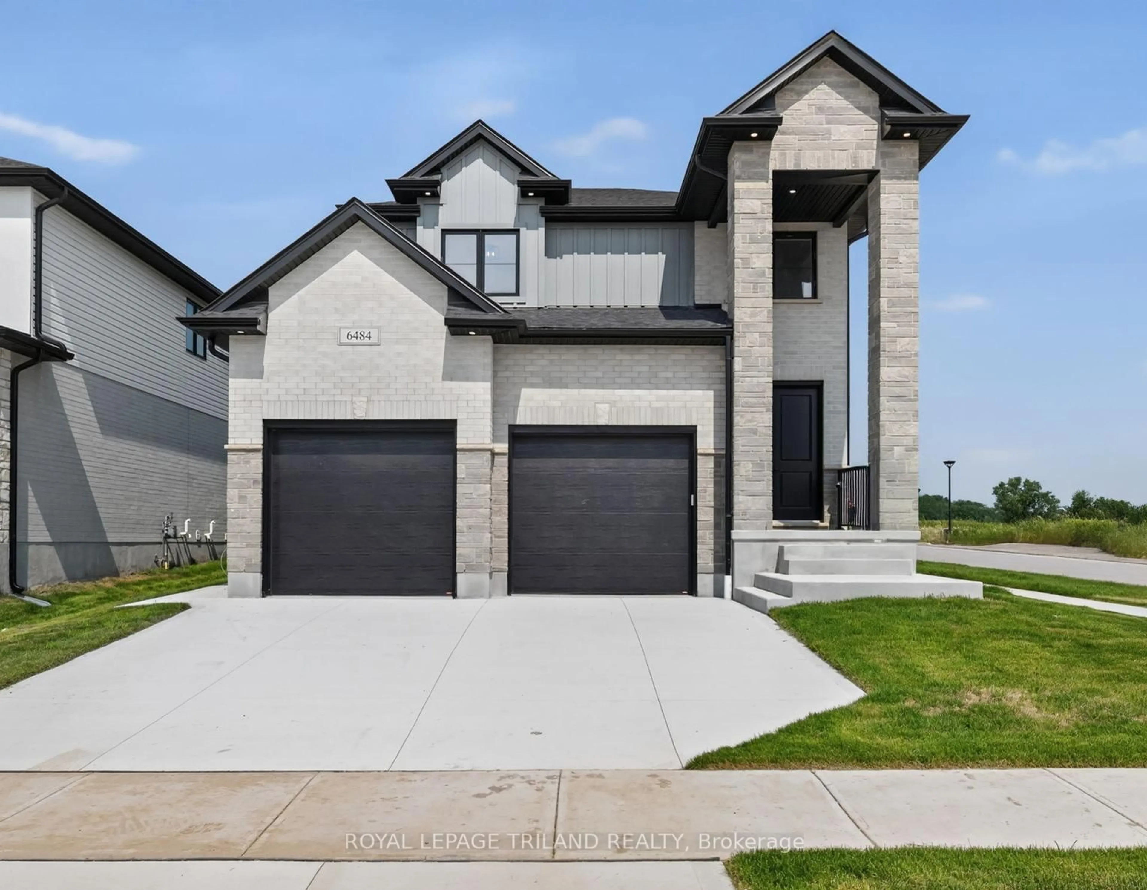 Home with brick exterior material, street for 6484 Heathwoods Ave, London South Ontario N6P 0J7