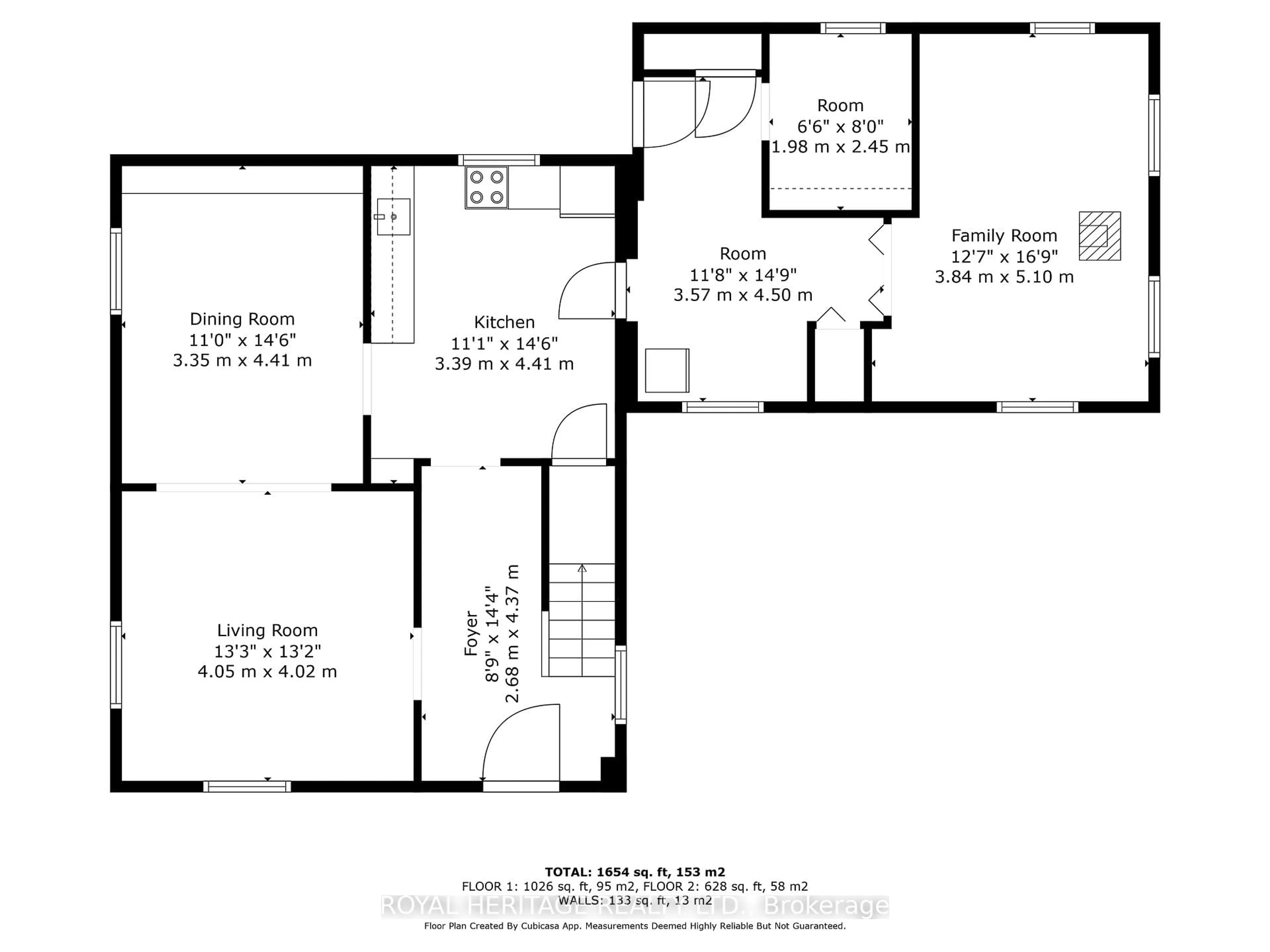 Floor plan for 8 Church St, Cramahe Ontario K0K 1S0