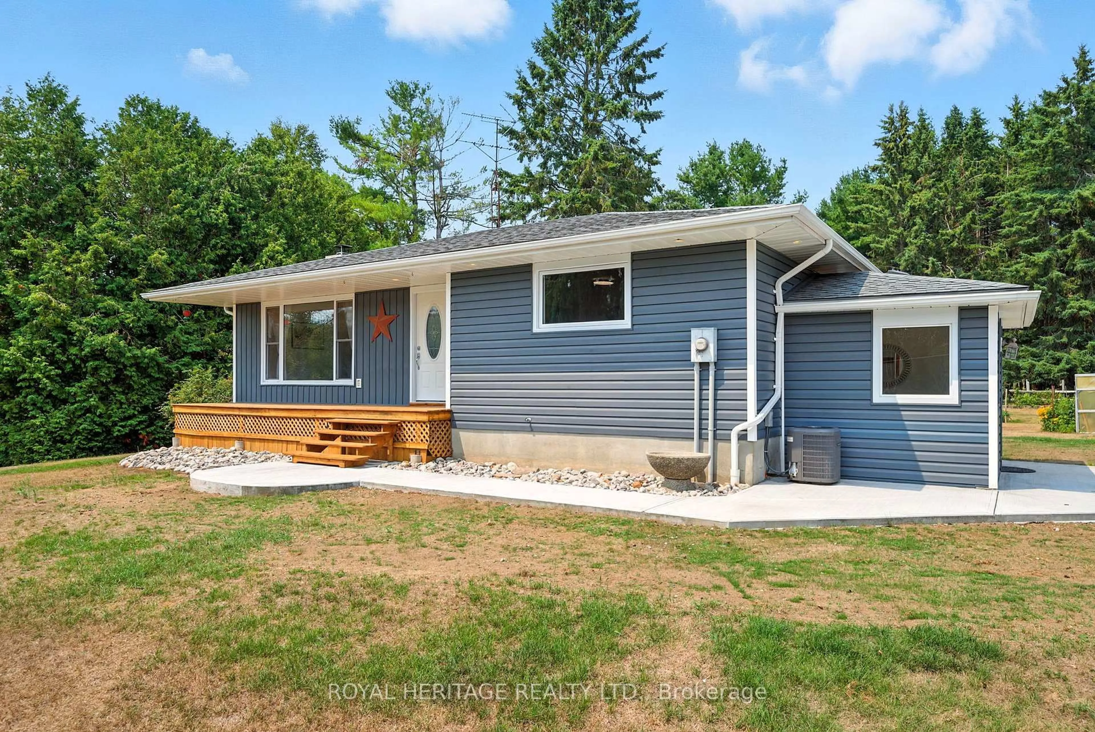 Home with vinyl exterior material, street for 3178 Shelter Valley Rd, Alnwick/Haldimand Ontario K0K 2G0