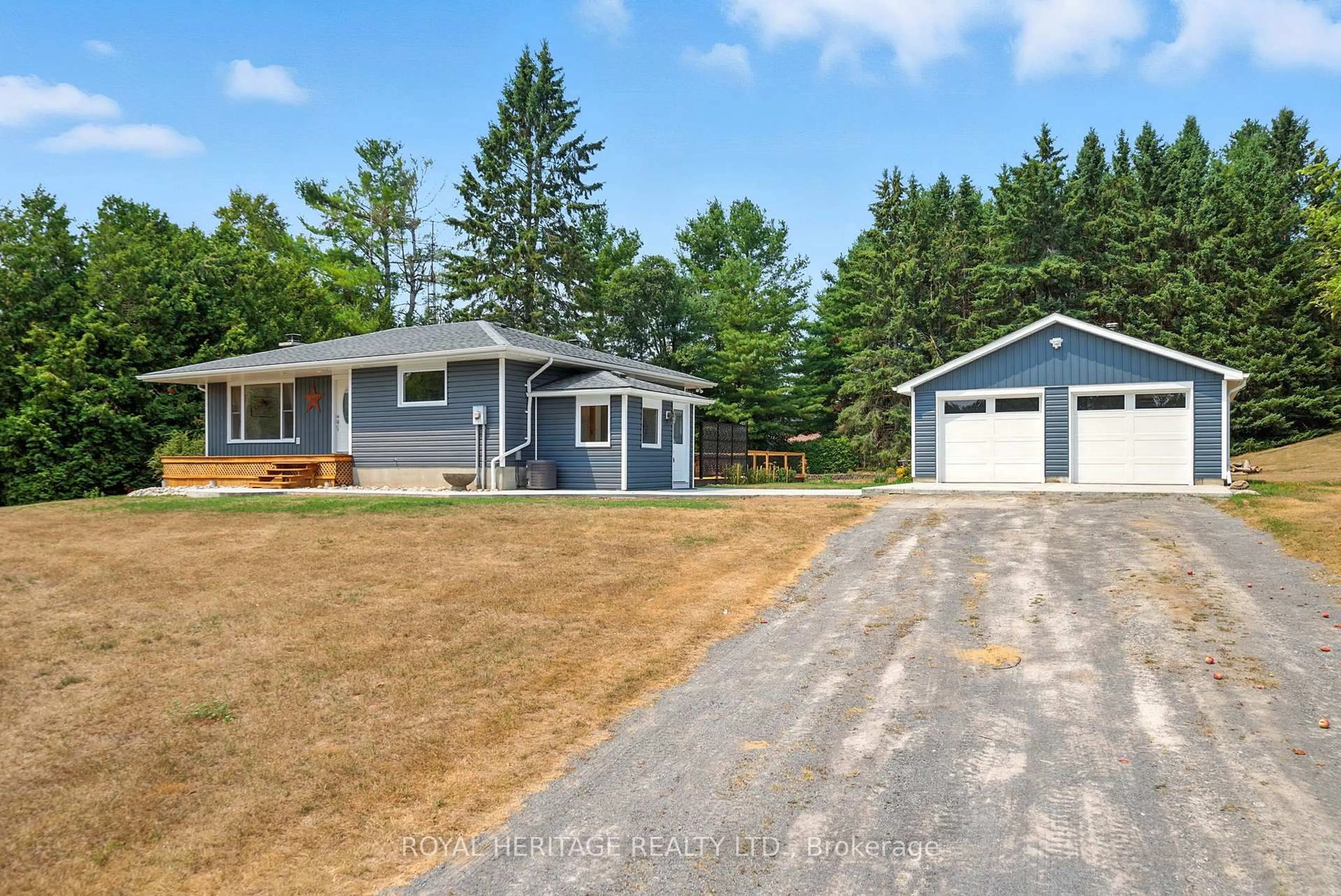 A pic from outside/outdoor area/front of a property/back of a property/a pic from drone, street for 3178 Shelter Valley Rd, Alnwick/Haldimand Ontario K0K 2G0