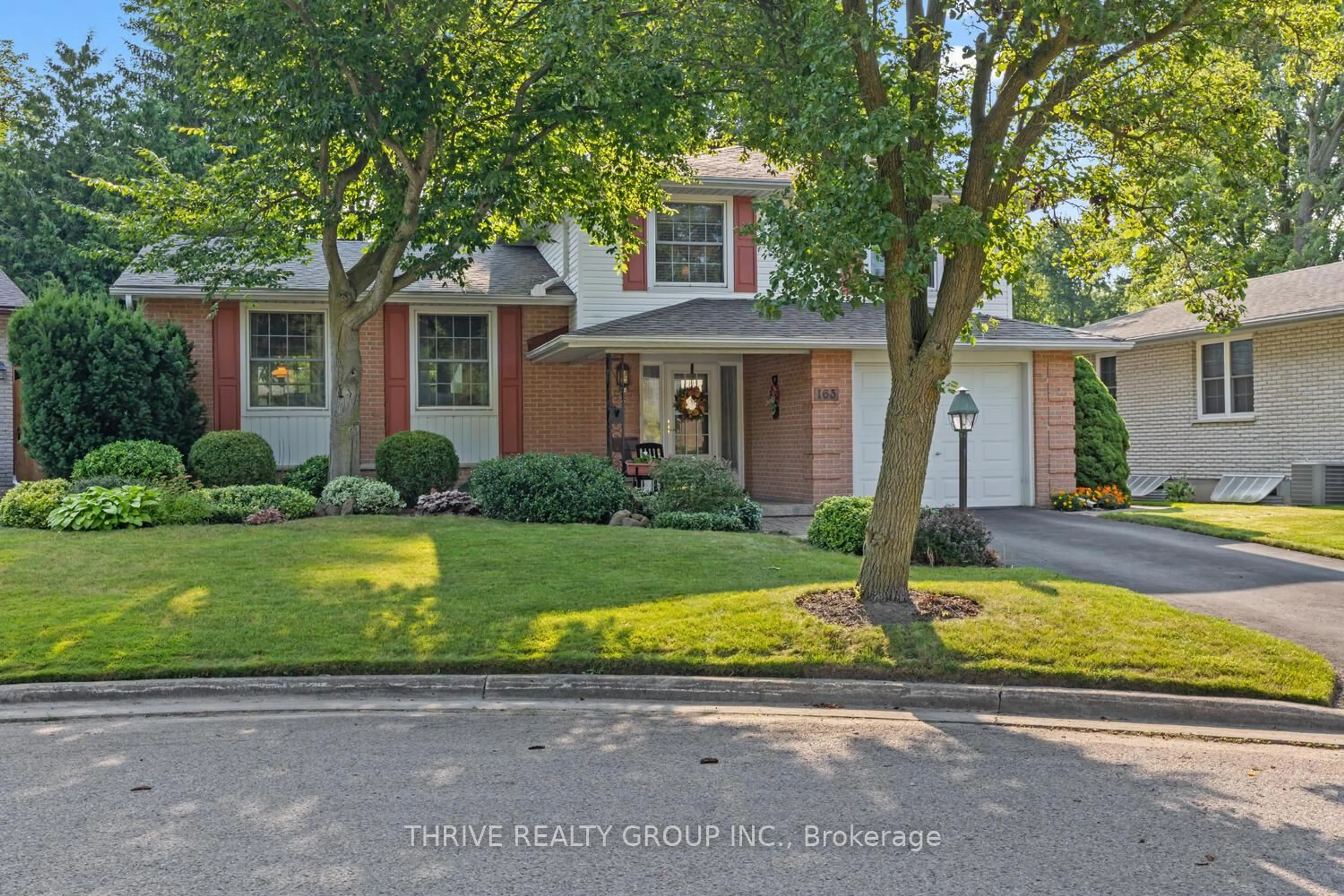 Home with brick exterior material, street for 163 Estella Crt, London South Ontario N6J 3C5