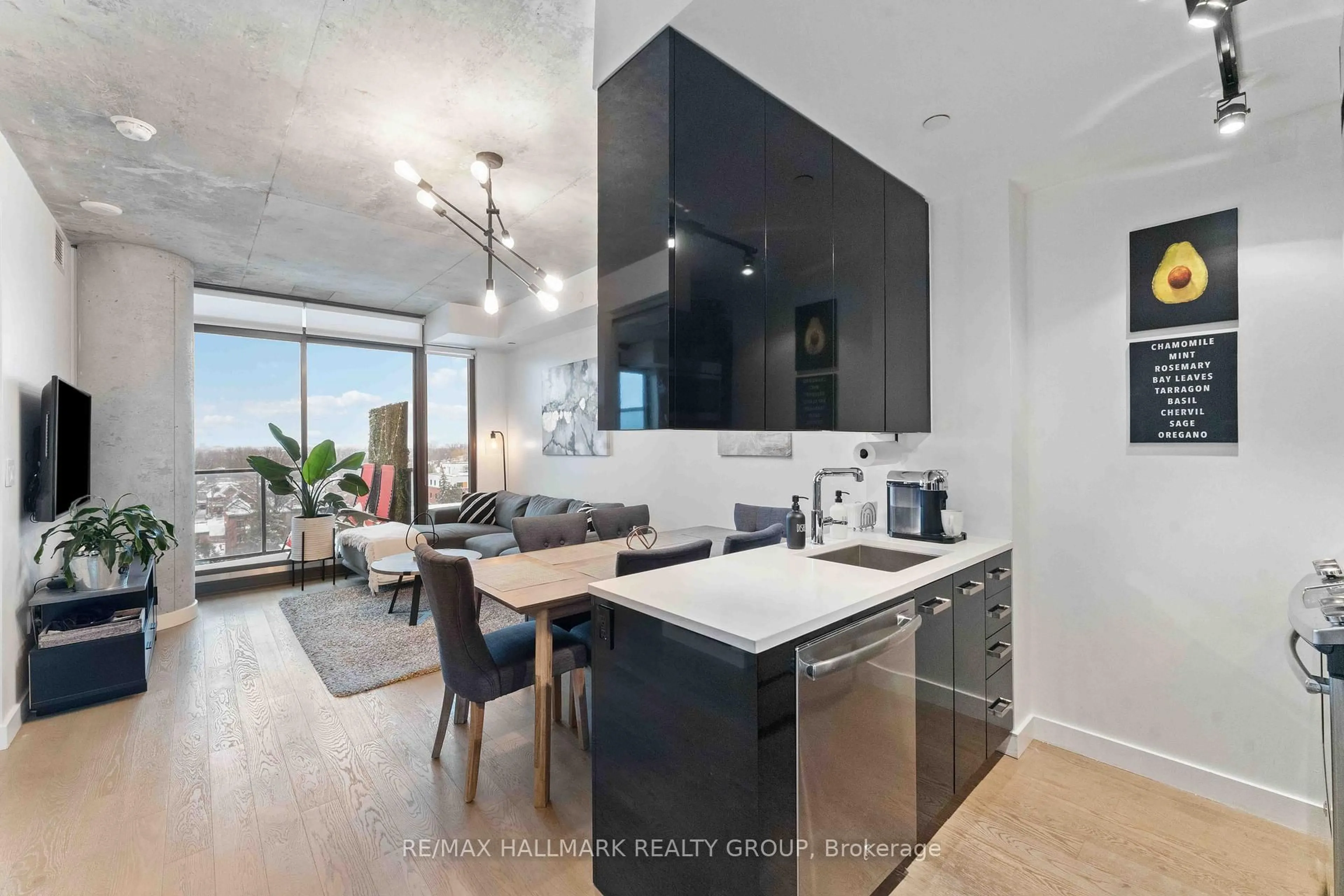 Open concept kitchen, unknown for 224 LYON St #903, Ottawa Ontario K1R 0C1