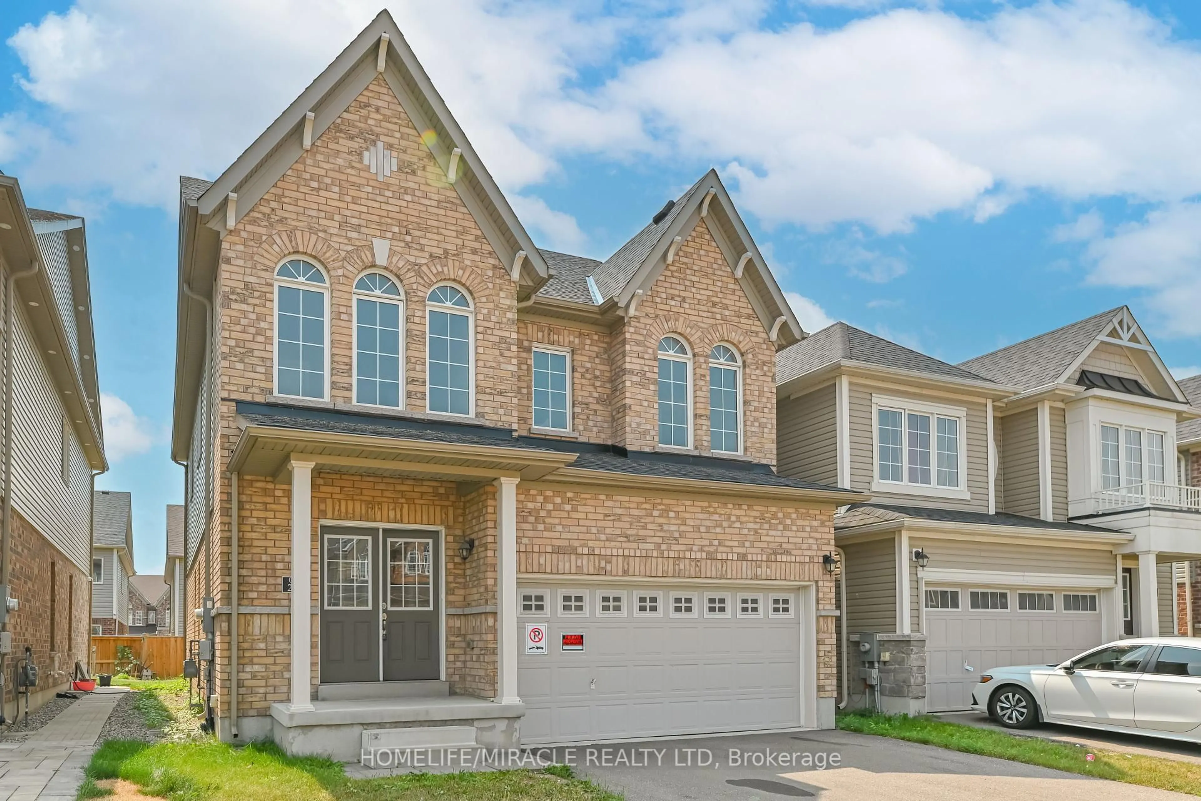 Home with brick exterior material, street for 24 Weatherall Ave, Cambridge Ontario N3H 0C4