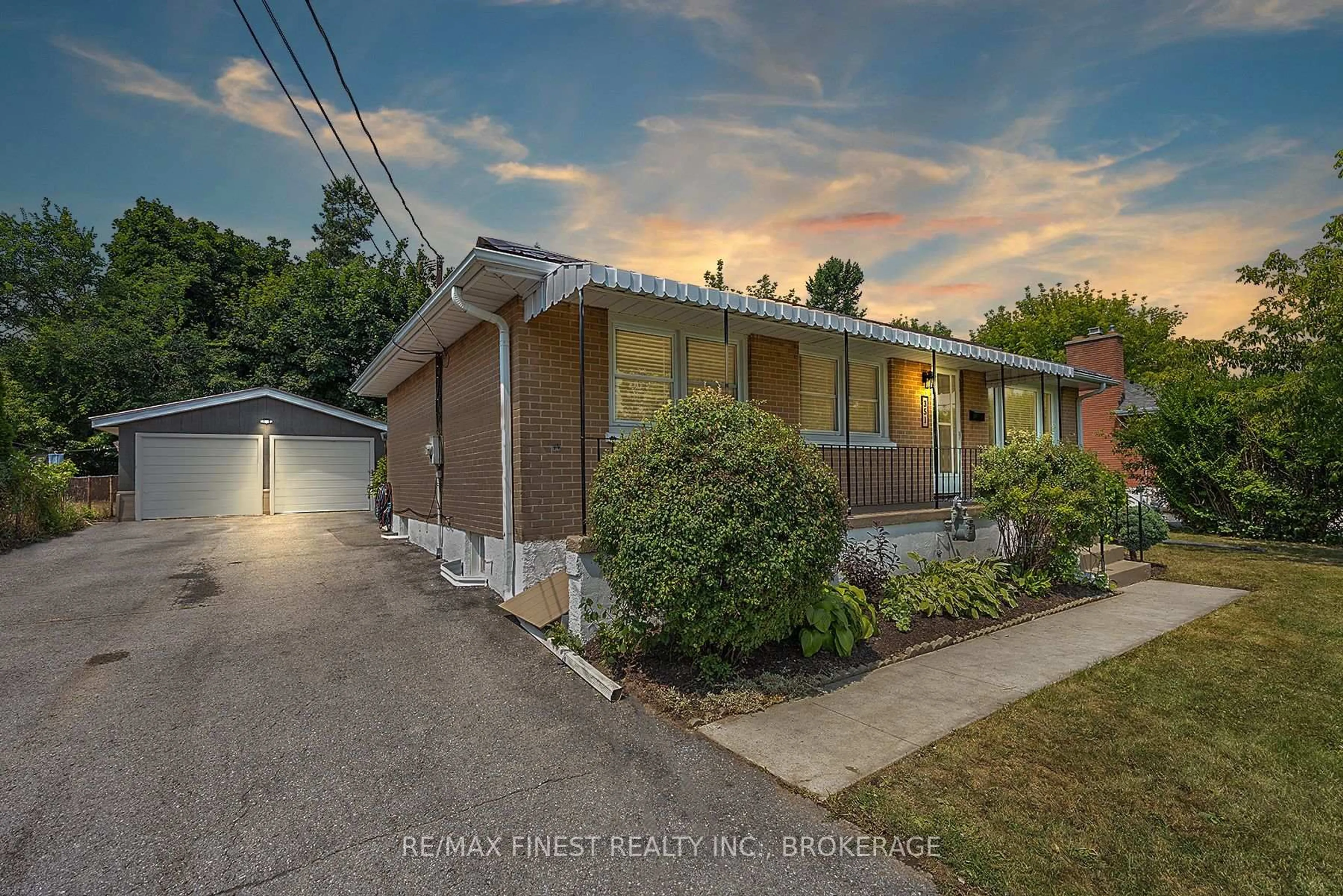 A pic from outside/outdoor area/front of a property/back of a property/a pic from drone, street for 351 Days Rd, Kingston Ontario K7M 3R5