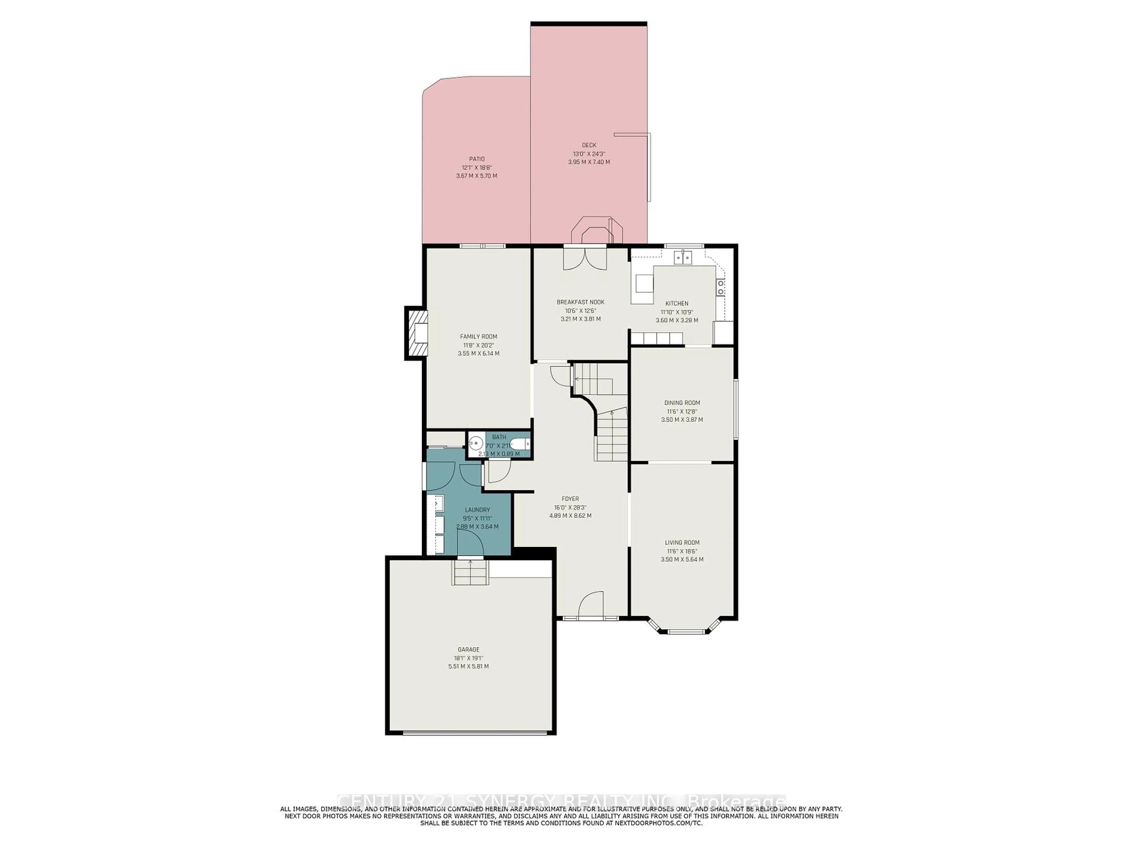Floor plan for 1730 Leduc Cres, Orleans Ontario K4A 2V5
