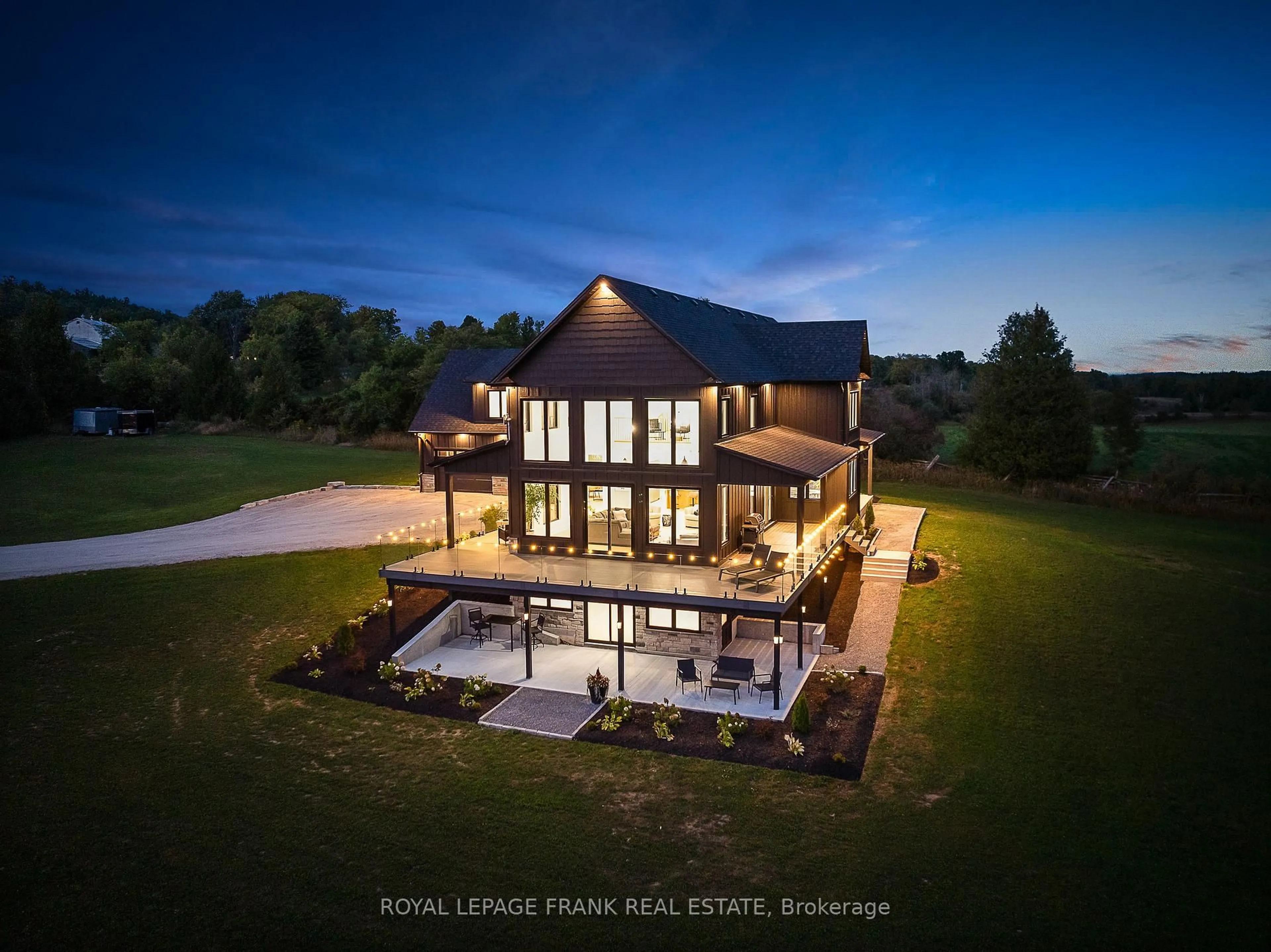 A pic from outside/outdoor area/front of a property/back of a property/a pic from drone, building for 27 Morton Line, Cavan Monaghan Ontario L0A 1C0