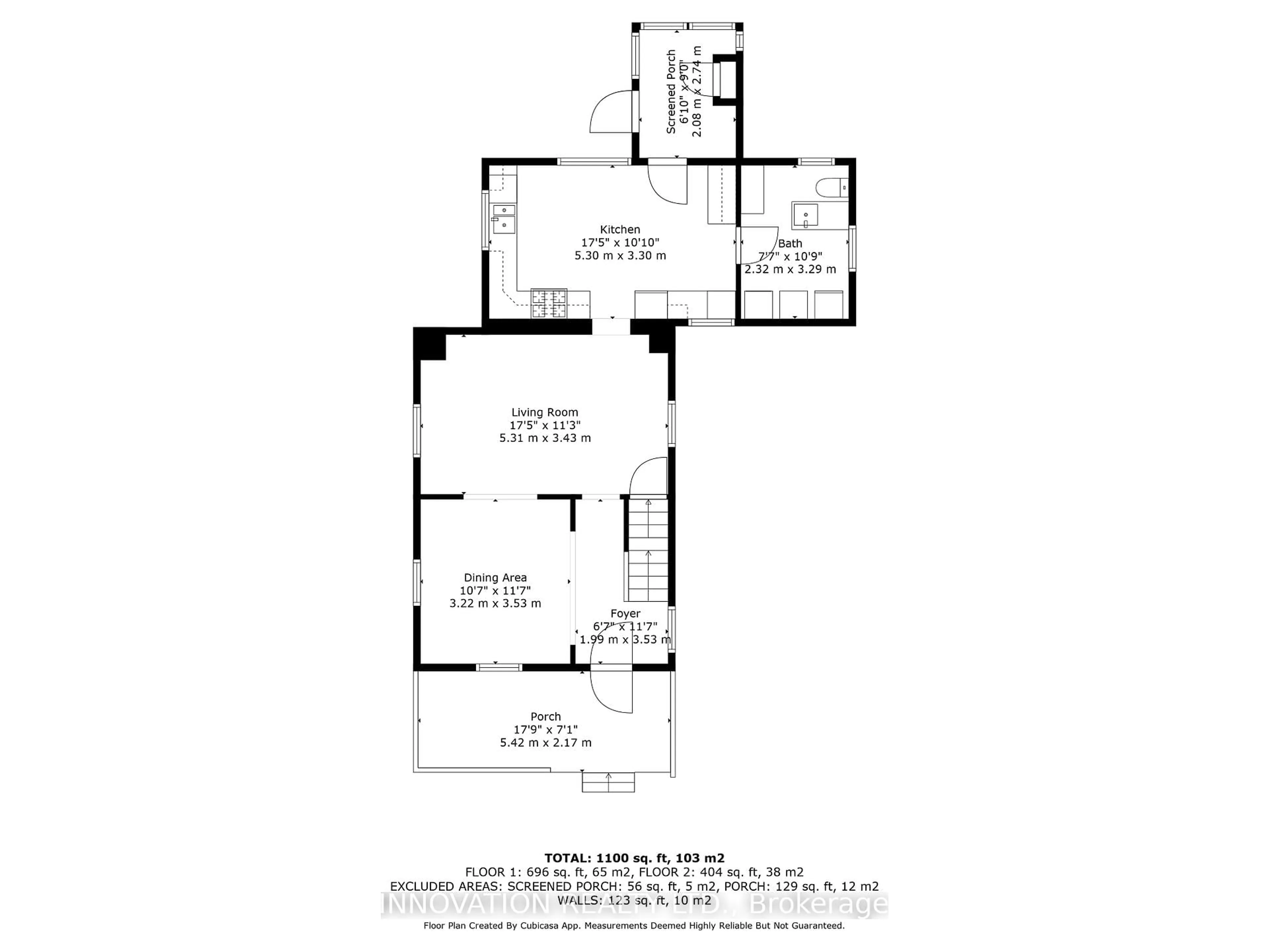 Floor plan for 250 Joseph St, Carleton Place Ontario K7C 3N4