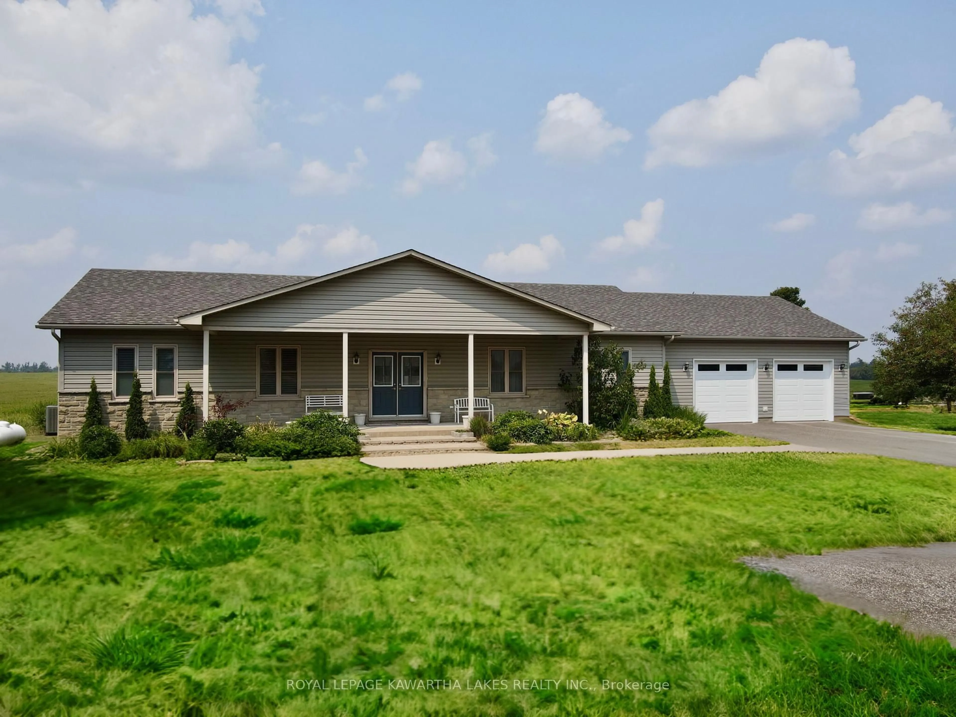 Home with vinyl exterior material, building for 427 Linden Valley Rd, Kawartha Lakes Ontario K0M 2T0