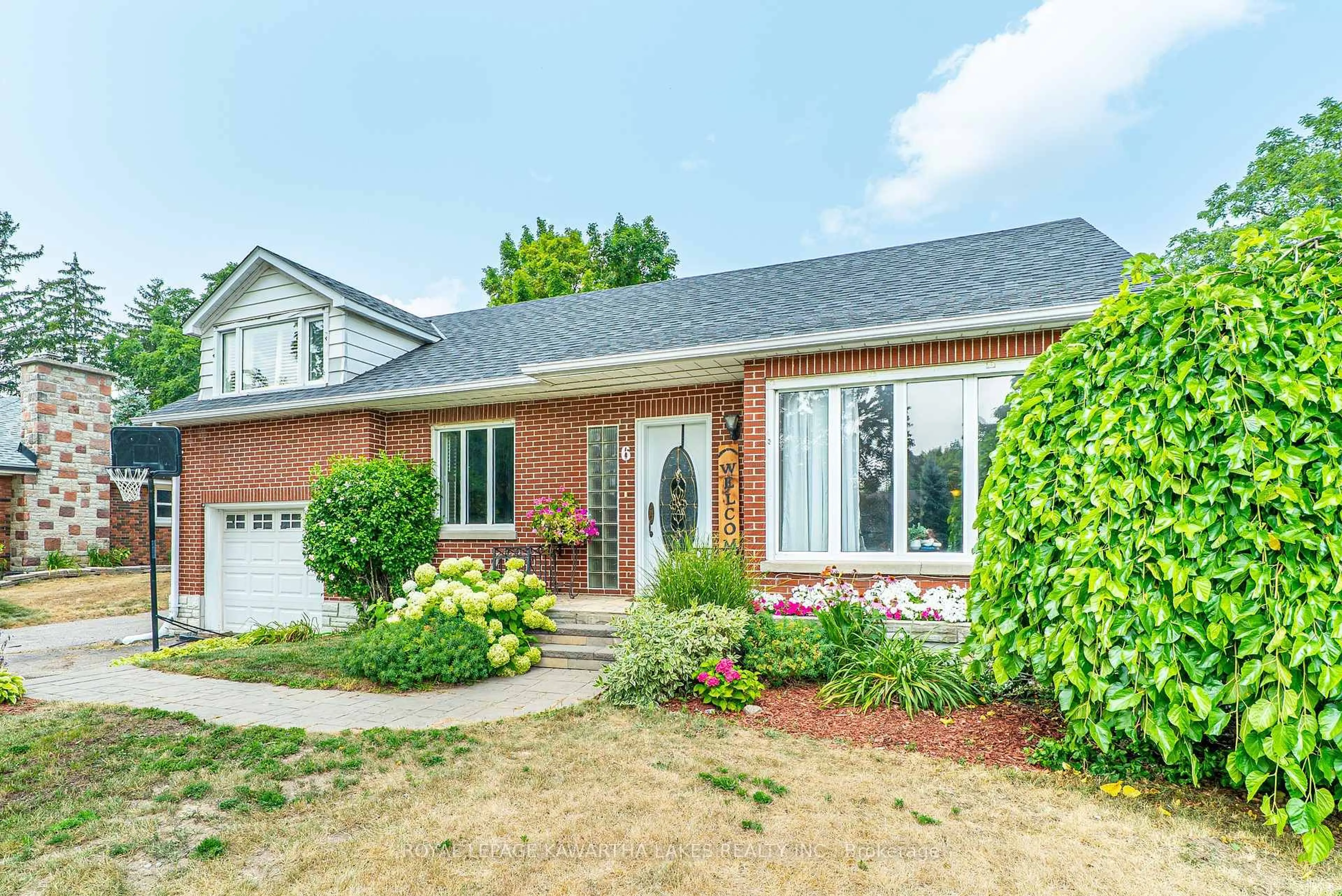 Home with brick exterior material, street for 6 Roosevelt St, Kawartha Lakes Ontario K9V 2X7