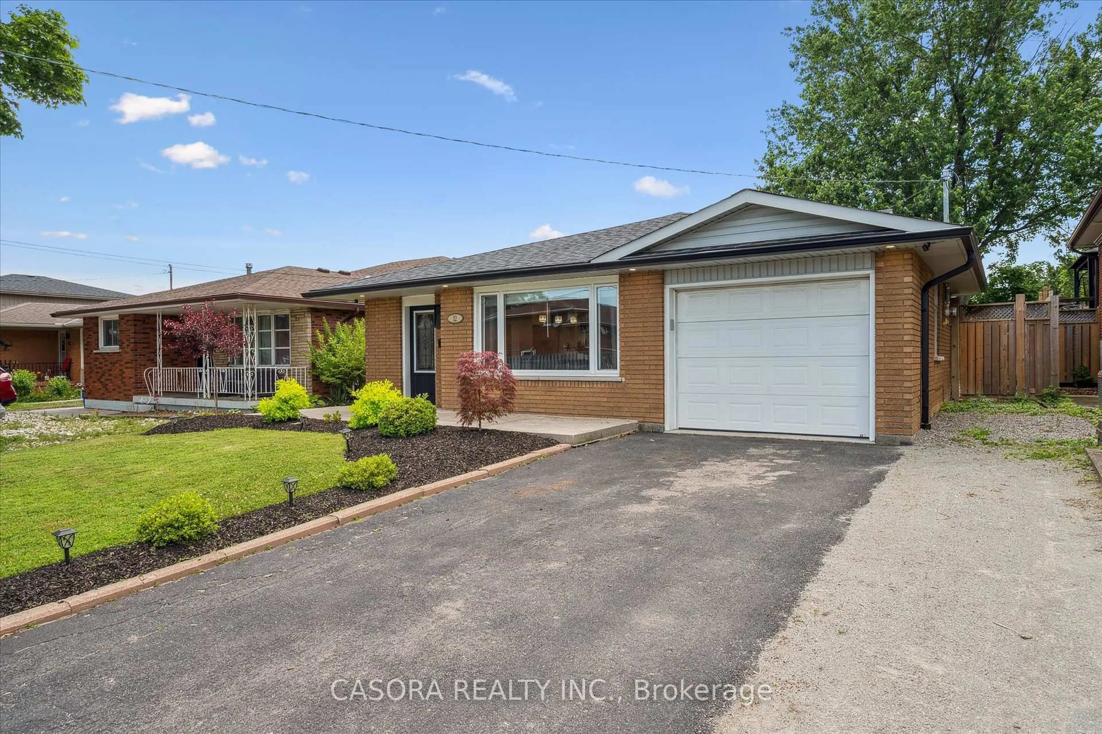 A pic from outside/outdoor area/front of a property/back of a property/a pic from drone, street for 12 Anson Ave, Hamilton Ontario L8T 2X3