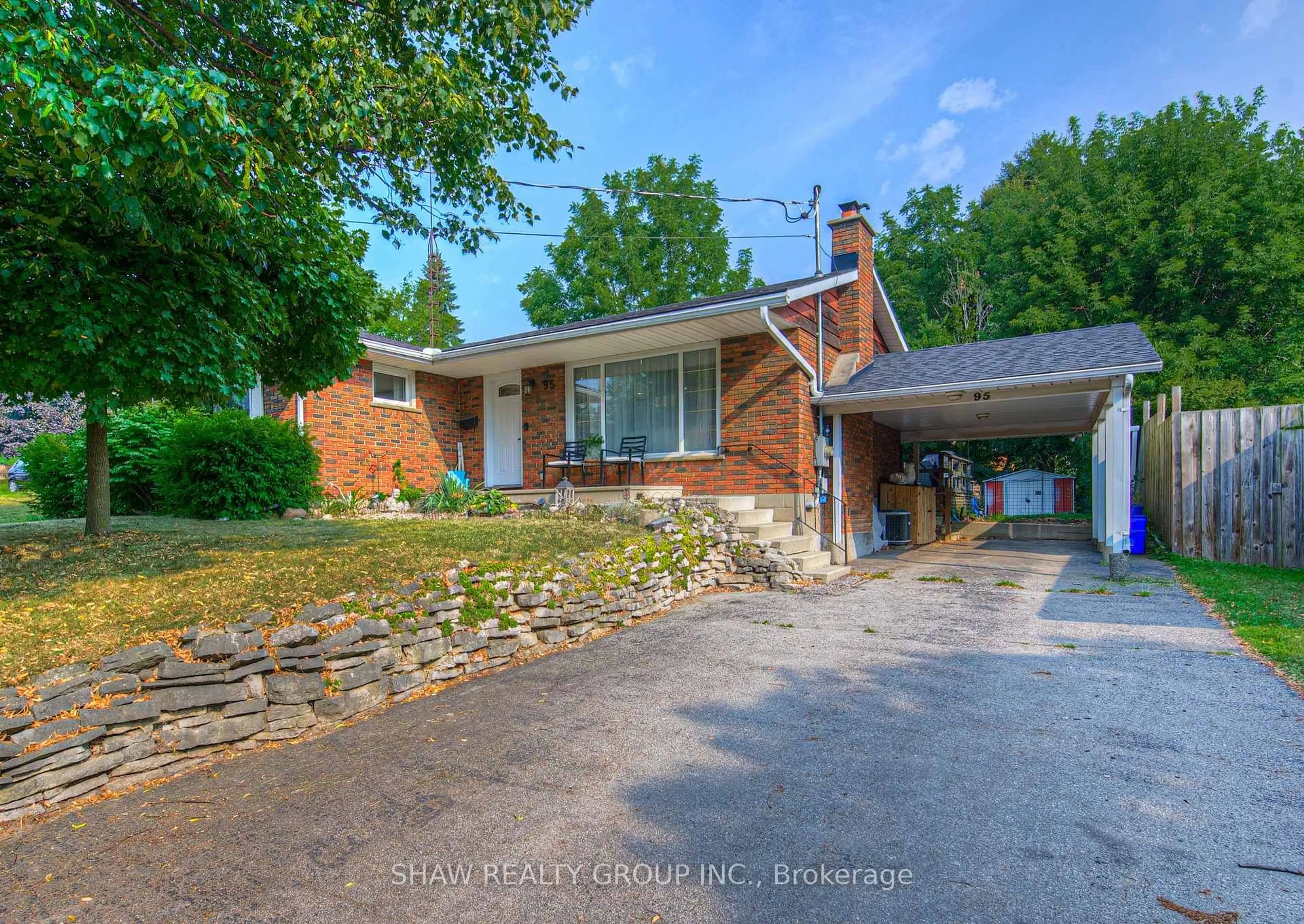 Home with brick exterior material, street for 95 Silver St, Brant Ontario N3L 1T8