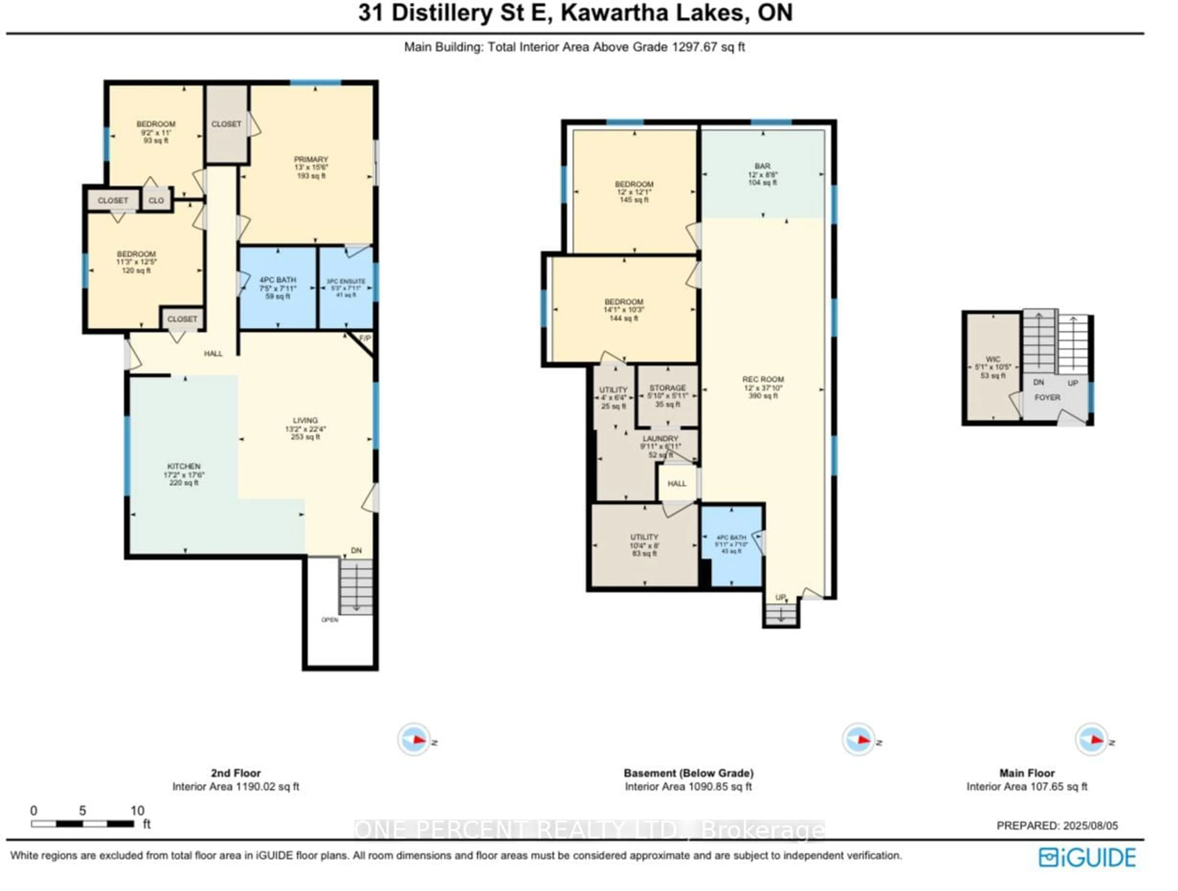 Floor plan for 31 Distillery St, Kawartha Lakes Ontario K0L 2W0