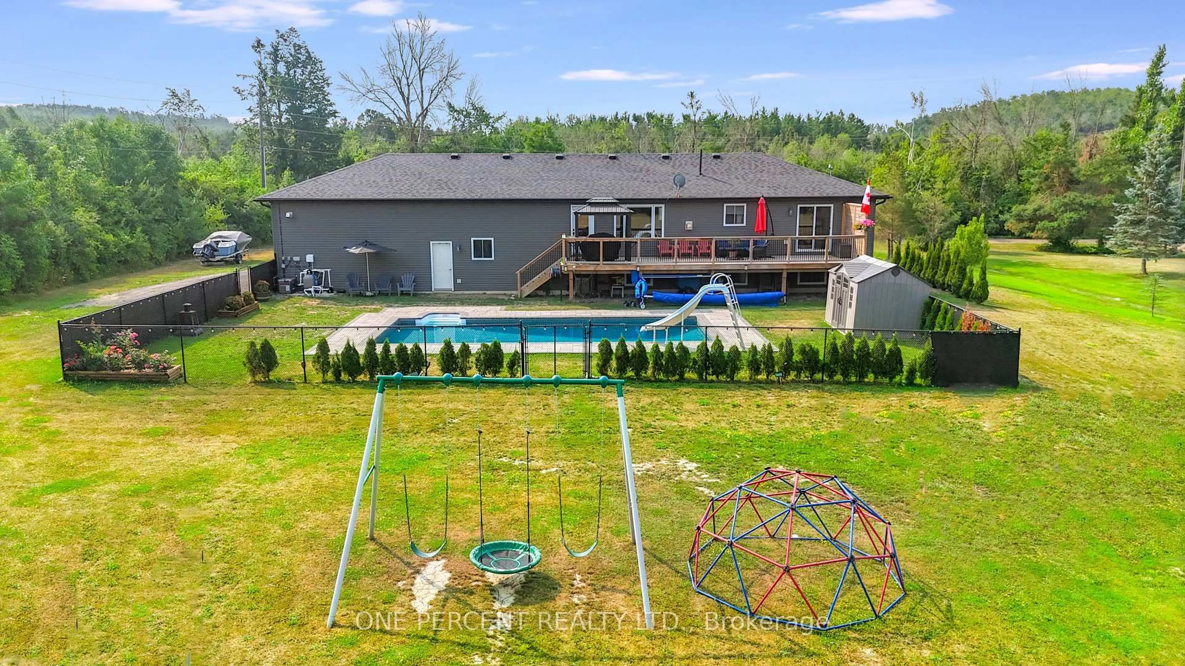 A pic from outside/outdoor area/front of a property/back of a property/a pic from drone, water/lake/river/ocean view for 31 Distillery St, Kawartha Lakes Ontario K0L 2W0