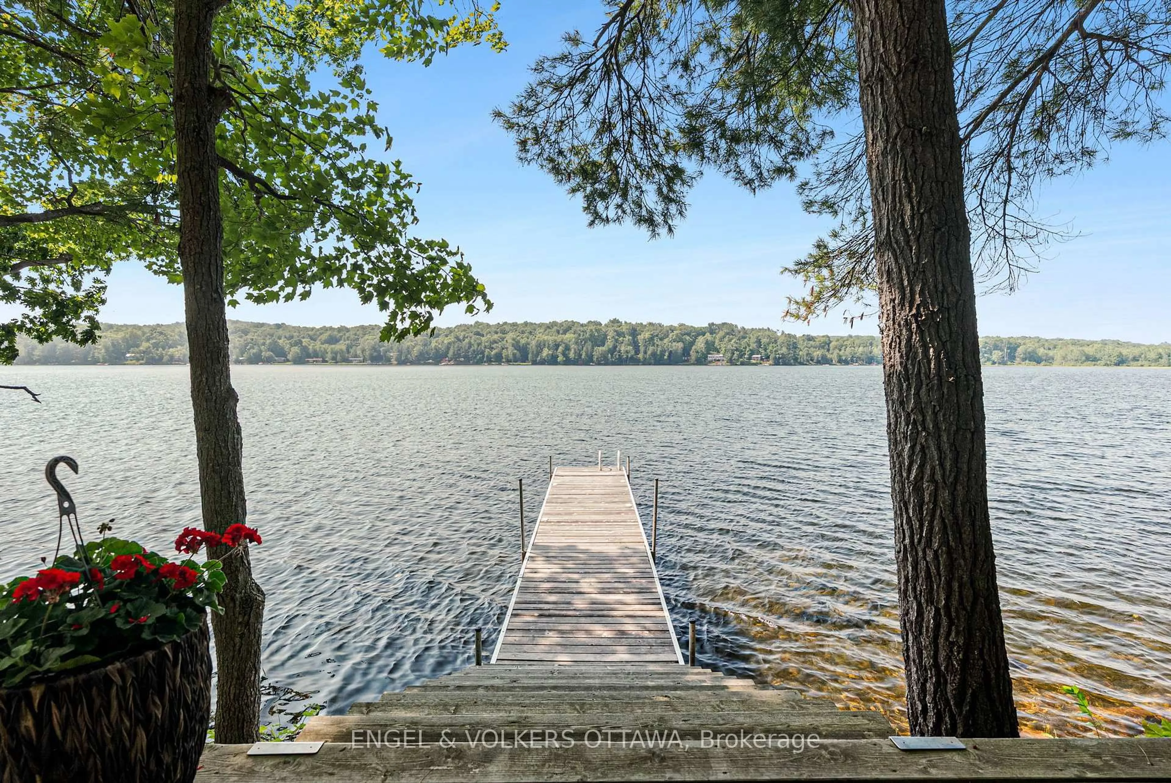 Patio, water/lake/river/ocean view for 216 Connies Lane, Rideau Lakes Ontario K0G 1X0