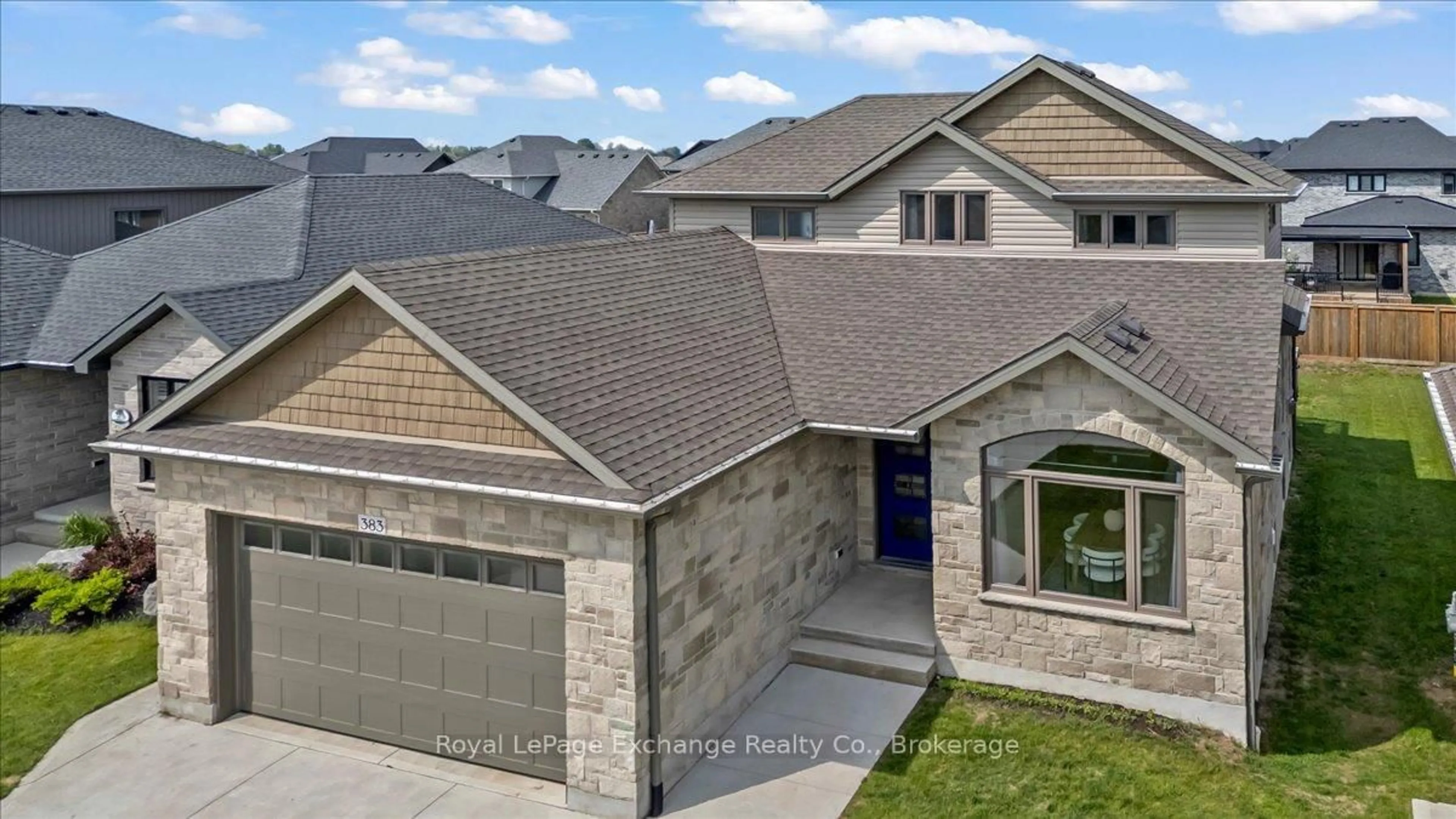 Home with brick exterior material, street for 383 Northport Dr, Saugeen Shores Ontario N0H 2C8