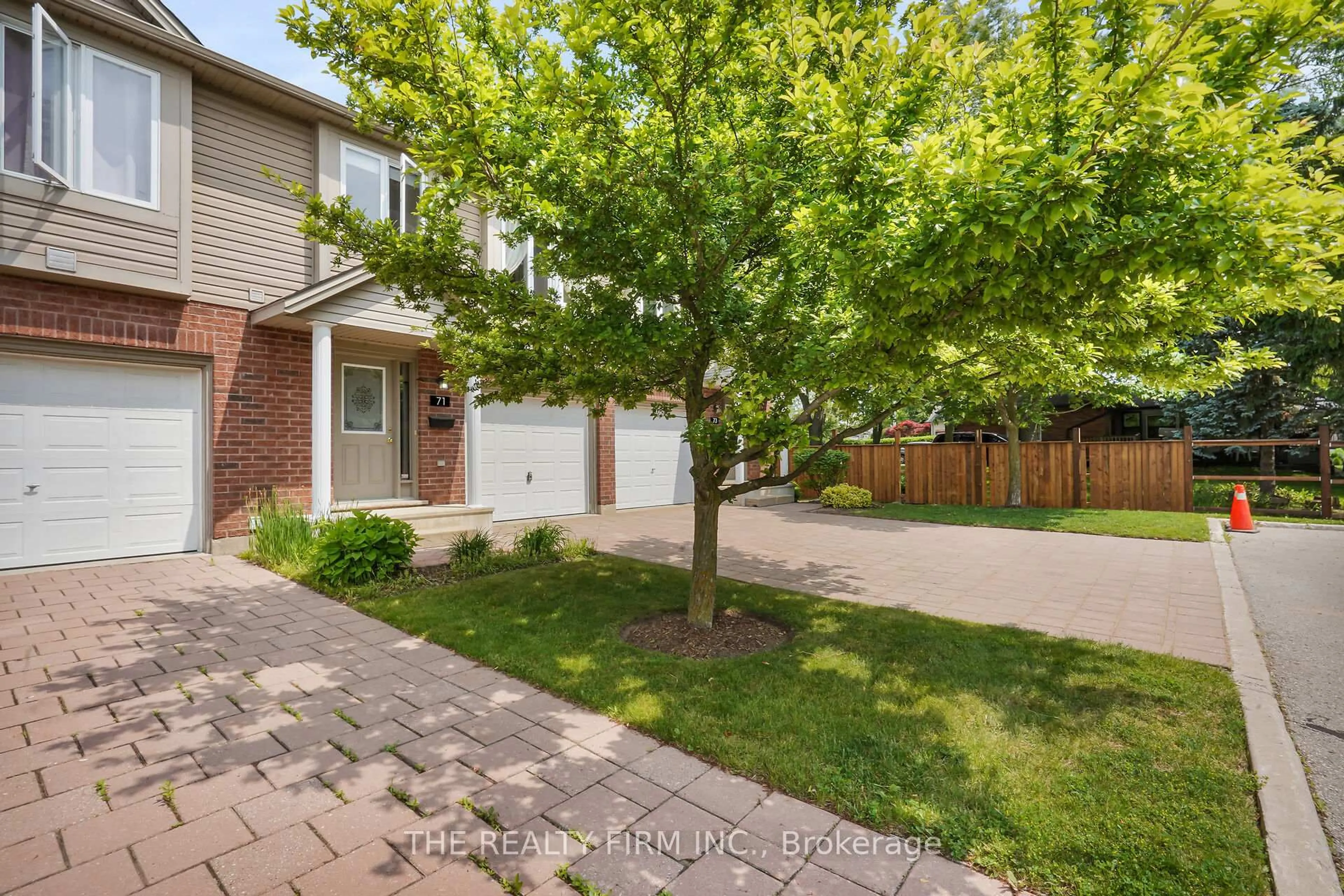 A pic from outside/outdoor area/front of a property/back of a property/a pic from drone, street for 1921 Father Dalton Ave #71, London North Ontario N5X 4S1