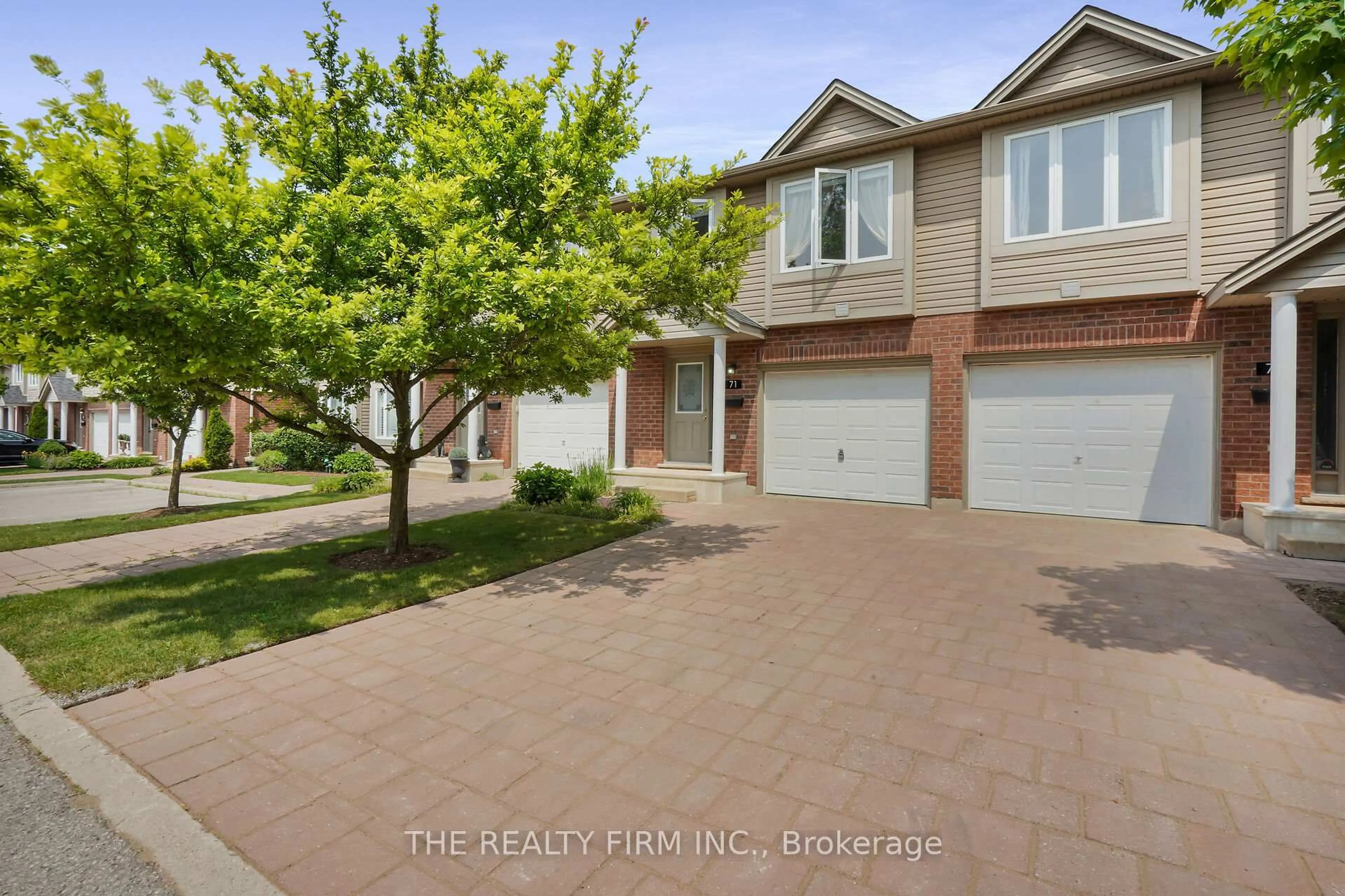 A pic from outside/outdoor area/front of a property/back of a property/a pic from drone, street for 1921 Father Dalton Ave #71, London North Ontario N5X 4S1