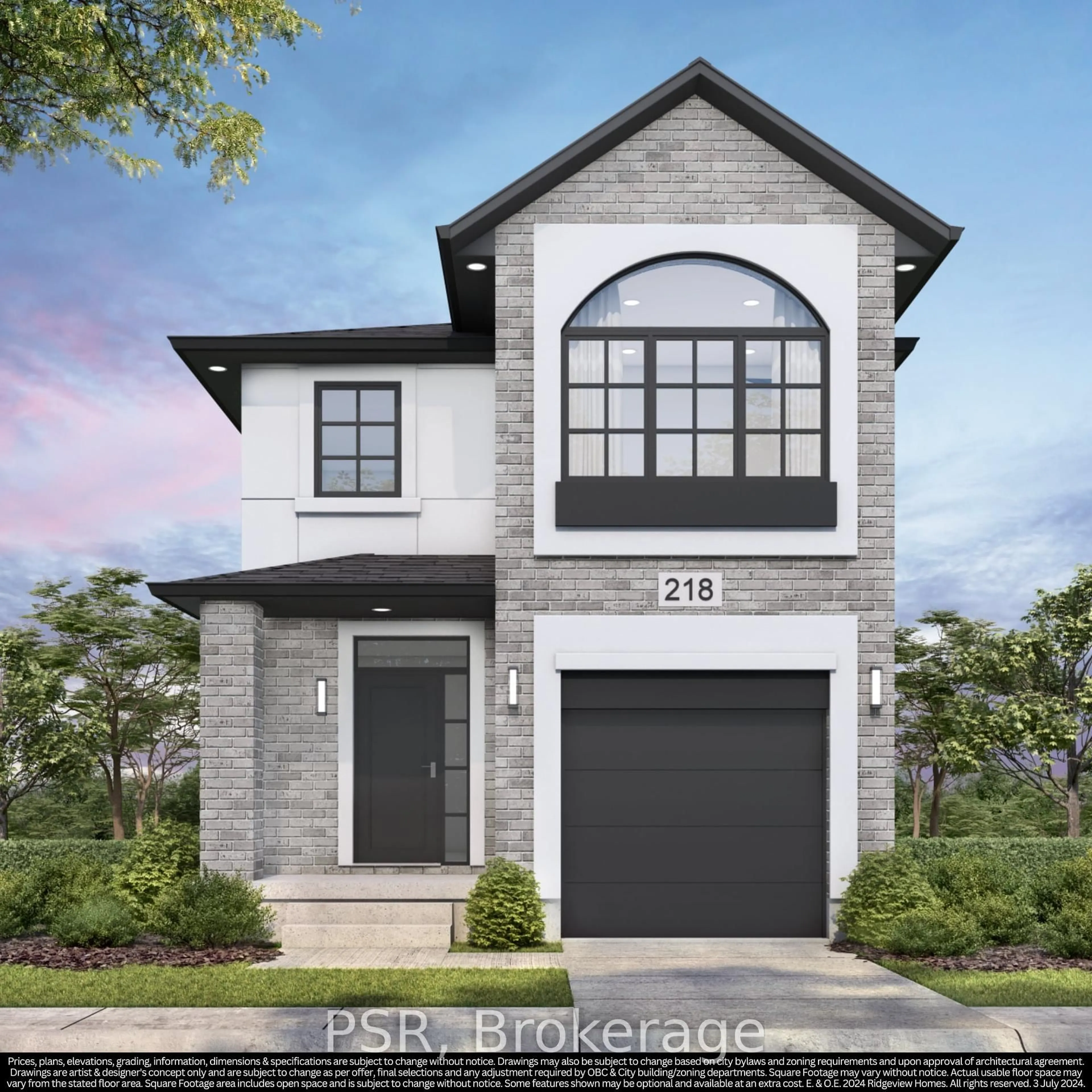 Home with brick exterior material, street for Lot 51 Rivergreen Cres, Cambridge Ontario N1S 0G1
