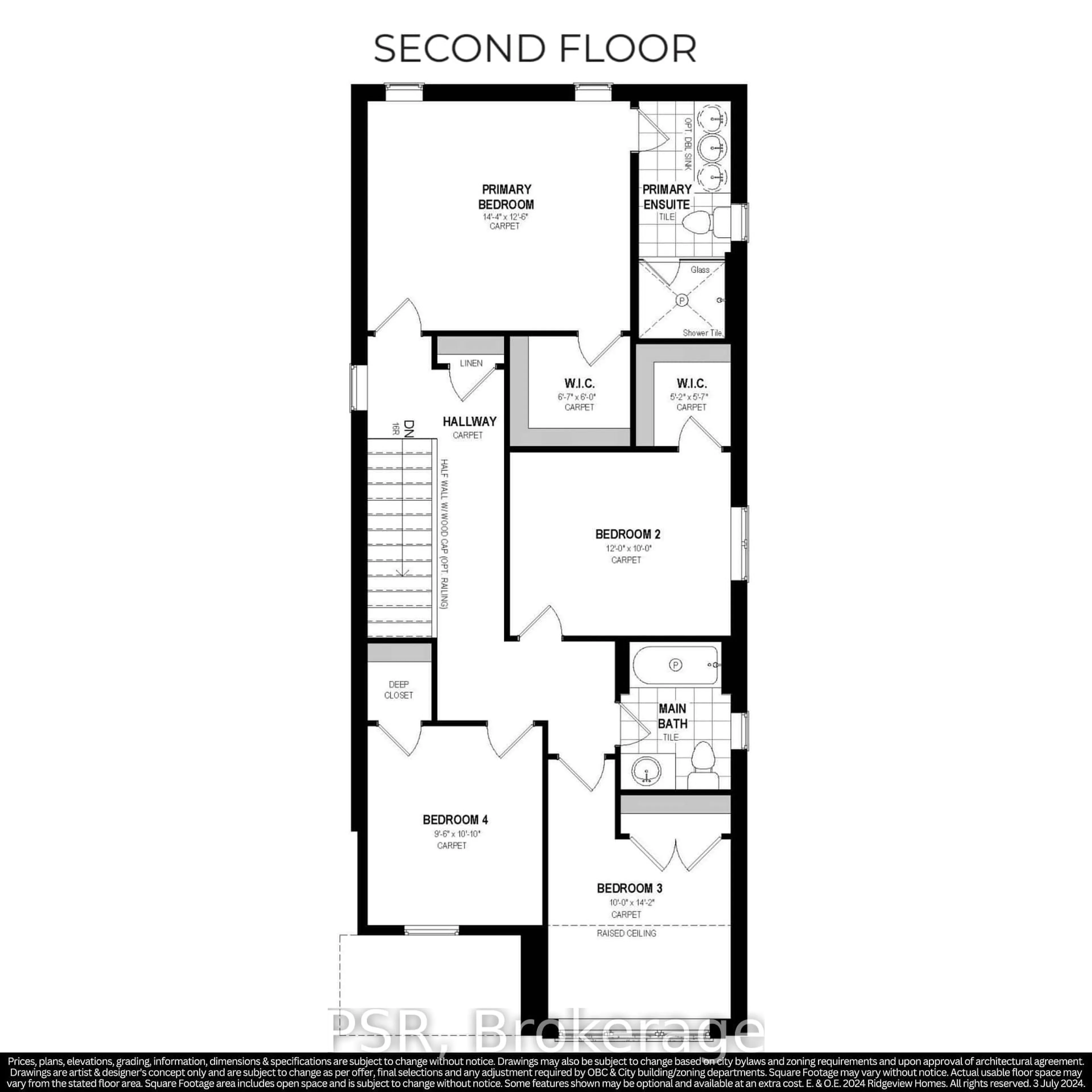 Floor plan for Lot 51 Rivergreen Cres, Cambridge Ontario N1S 0G1