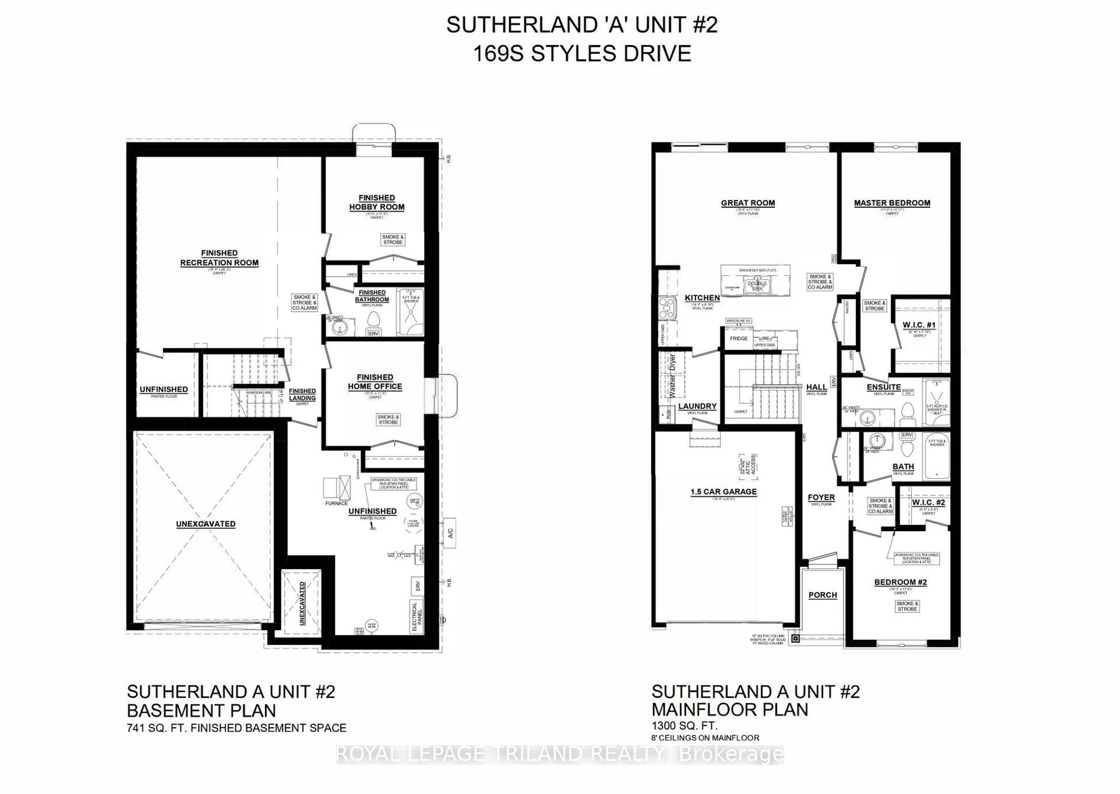 Floor plan for 169 STYLES Dr, St. Thomas Ontario N5R 0R1