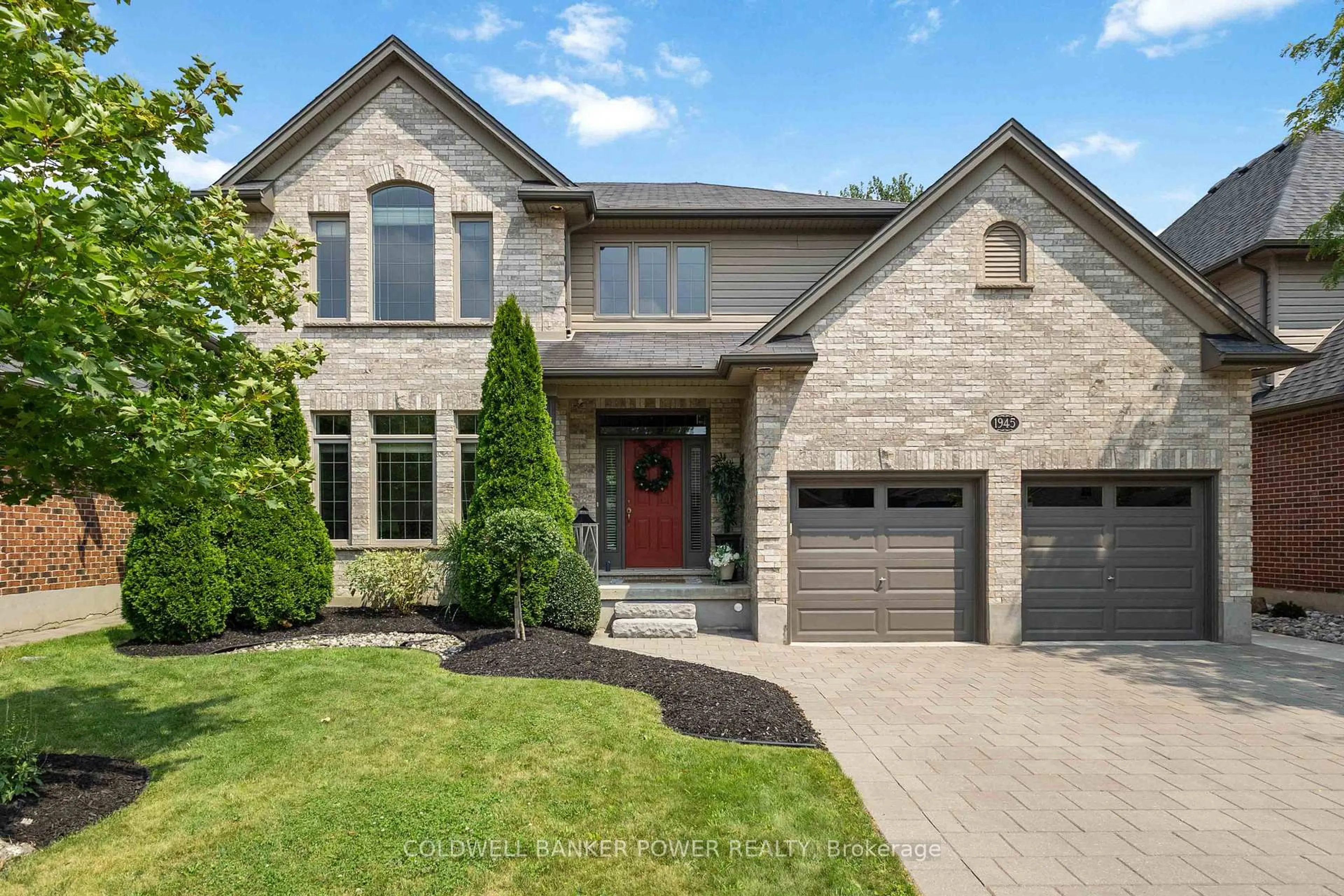 Home with brick exterior material, street for 1945 Riverbend Rd, London South Ontario N6K 0A2