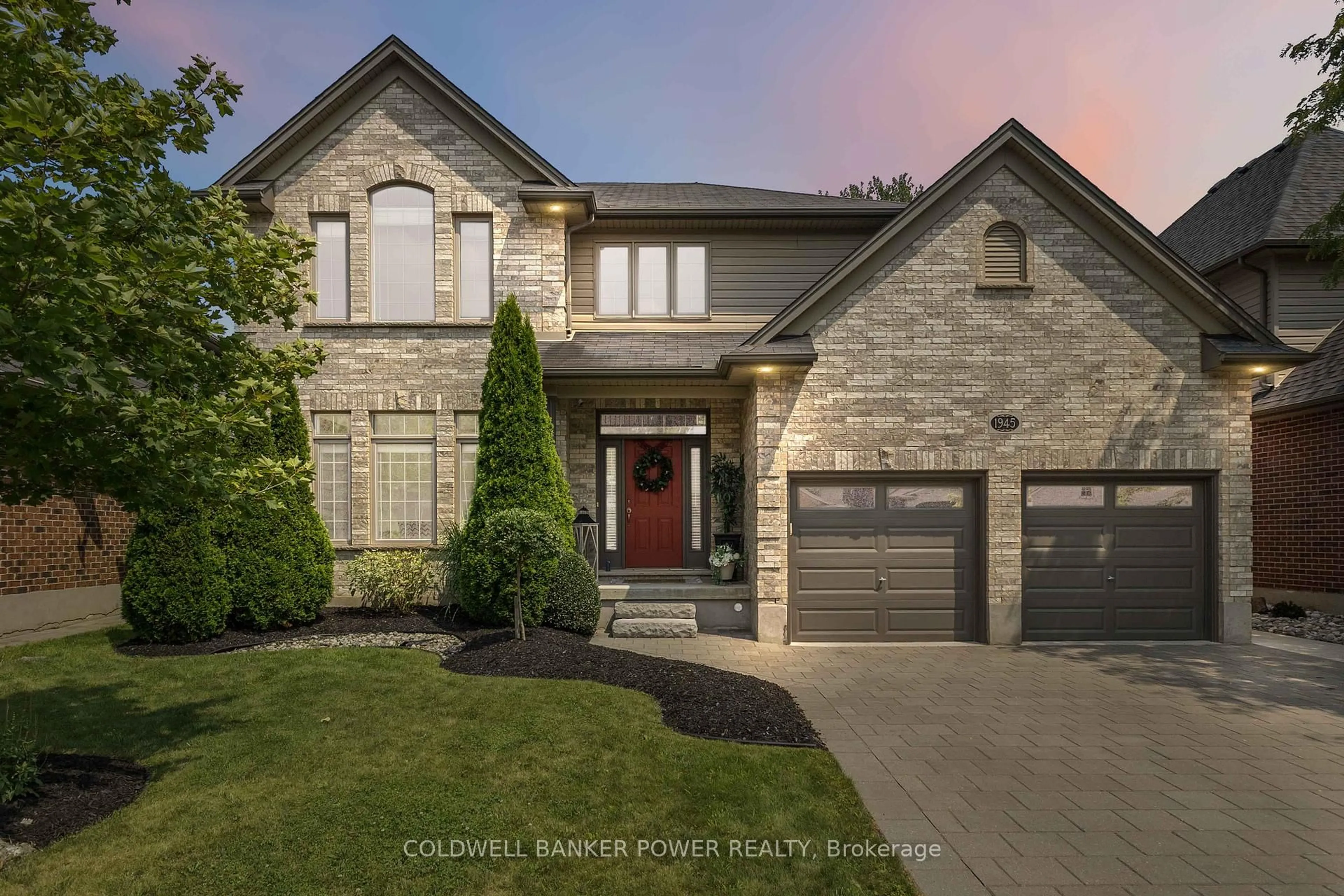 Home with brick exterior material, street for 1945 Riverbend Rd, London South Ontario N6K 0A2