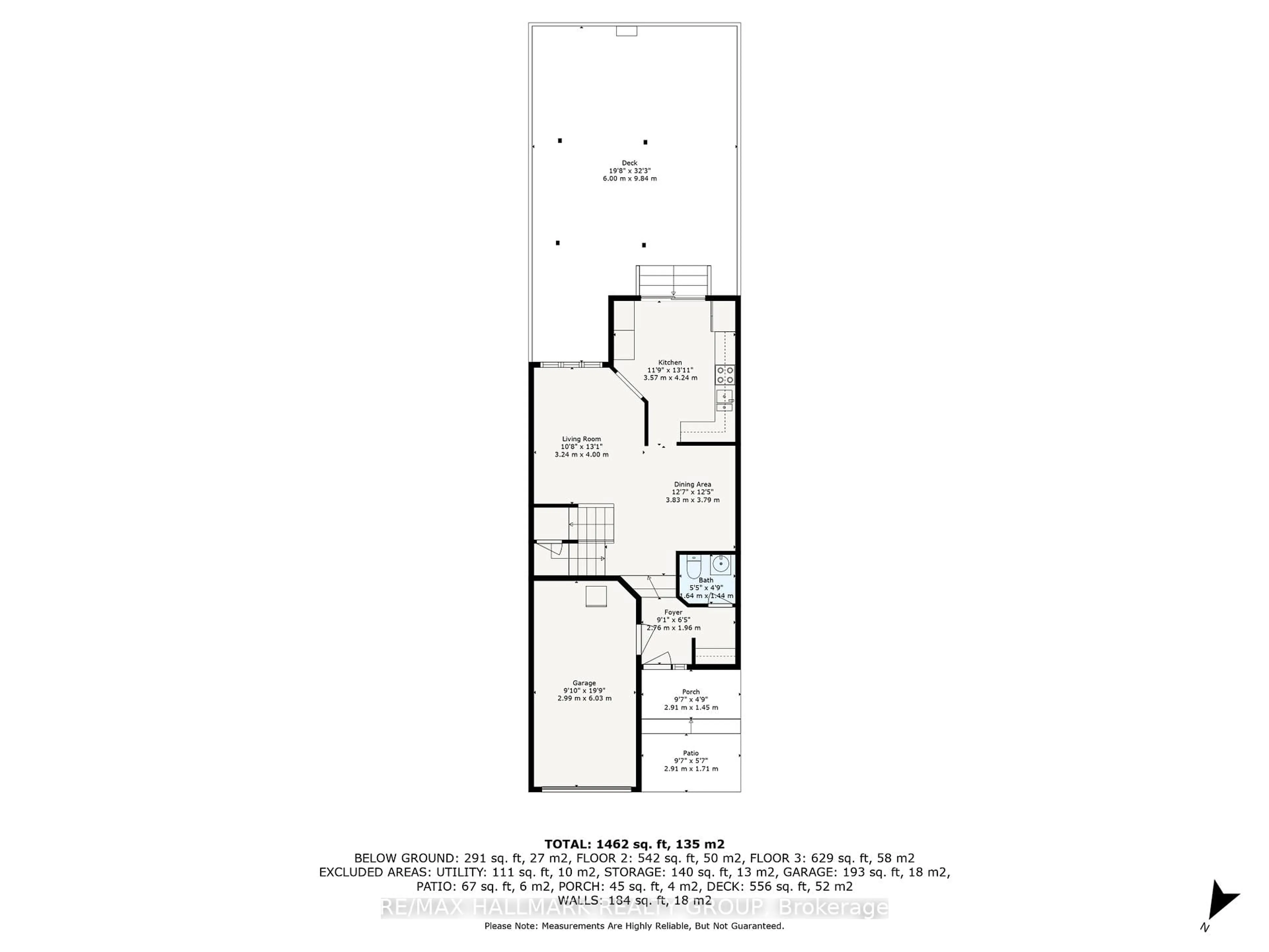 Floor plan for 6212 Arbourwood Dr, Orleans Ontario K1C 7L6