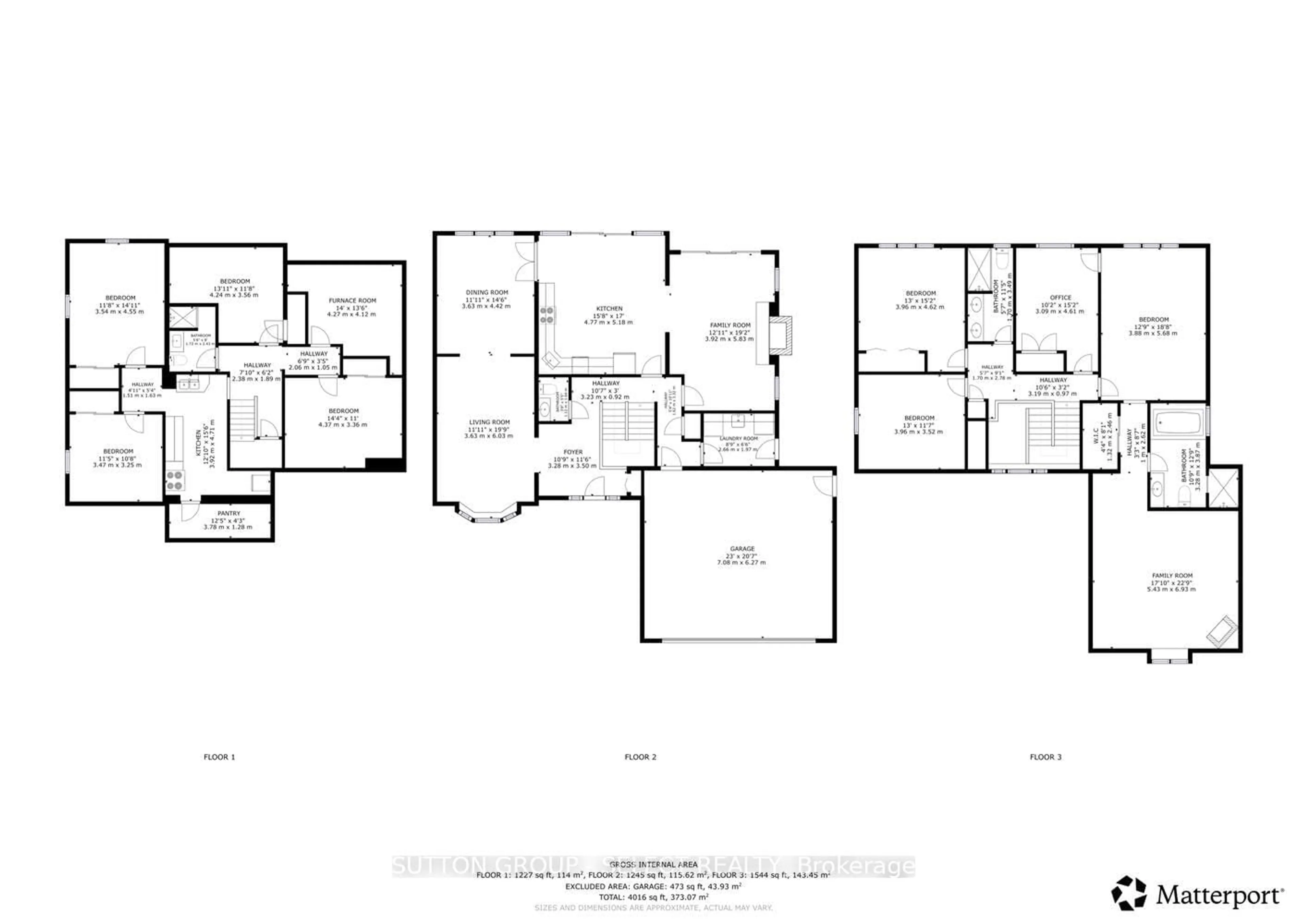 Floor plan for 487 Jeffreybrook Clse, London North Ontario N5X 2S5