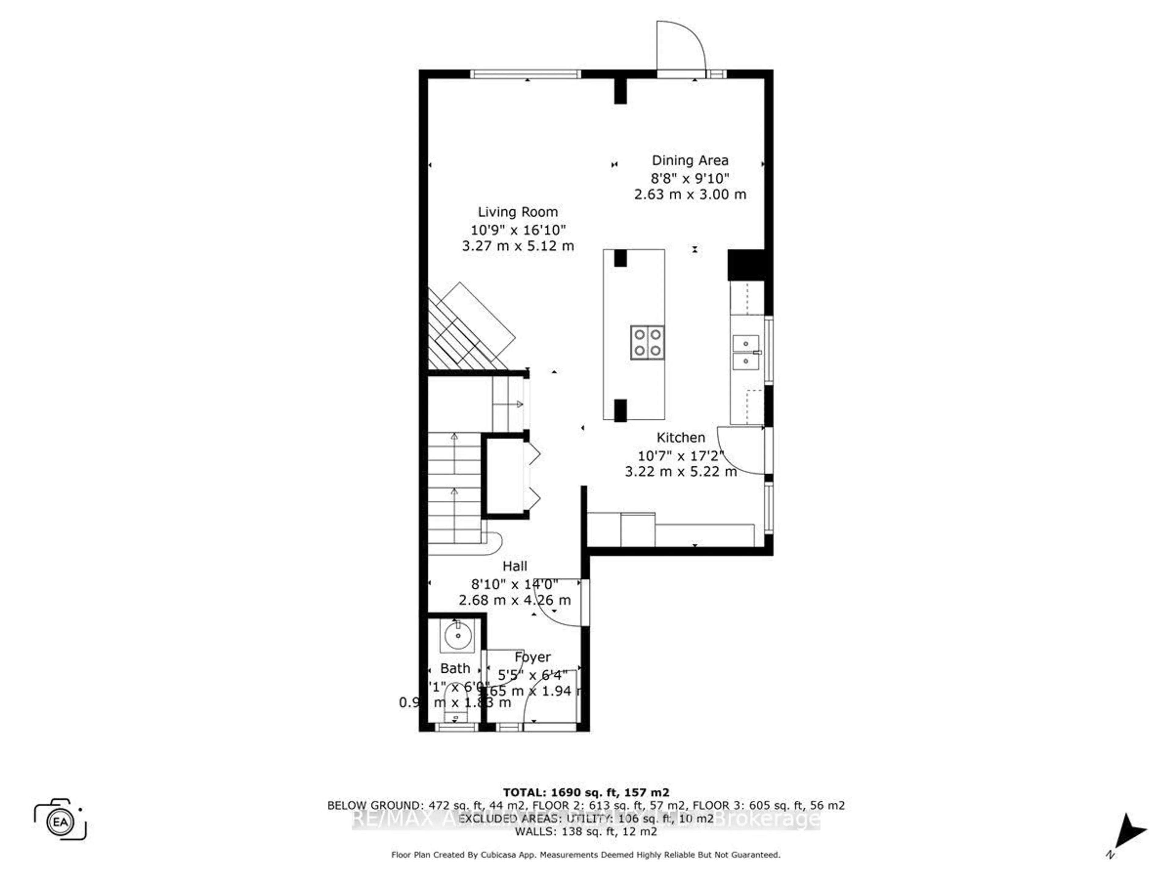 Floor plan for 218 Mccurdy Dr, Ottawa Ontario K2L 2L6