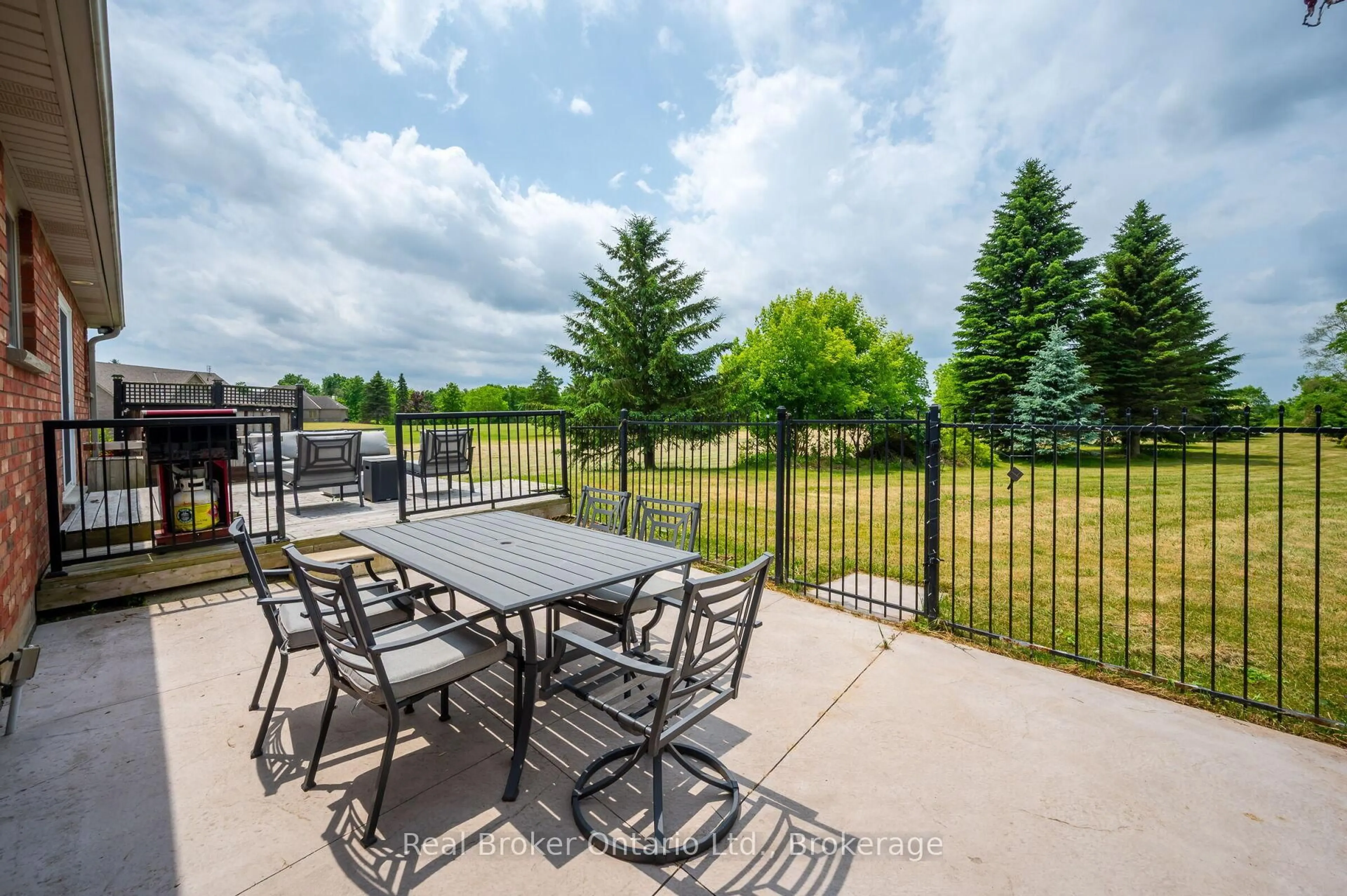 Patio, water/lake/river/ocean view for 307 Brant County 18 Rd, Brant Ontario N3T 5L9