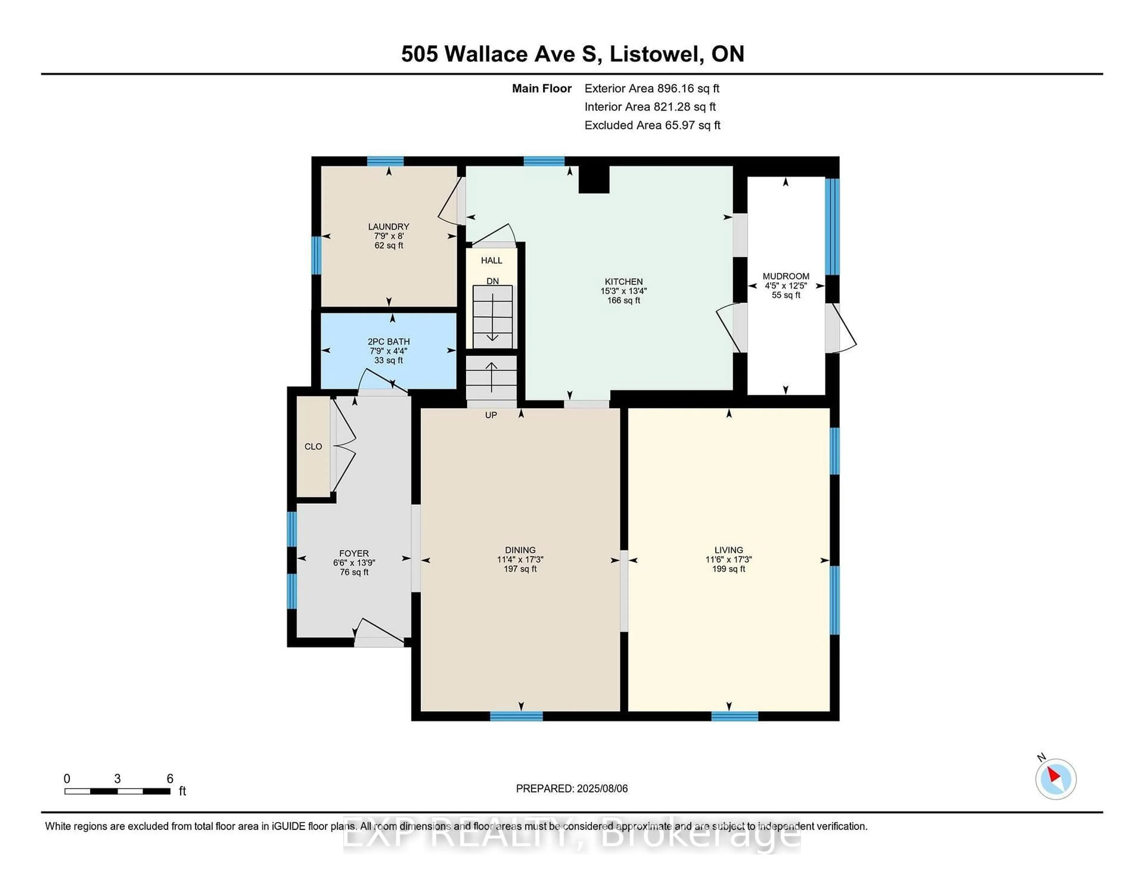 Floor plan for 505 Wallace Ave, North Perth Ontario N4W 1L8