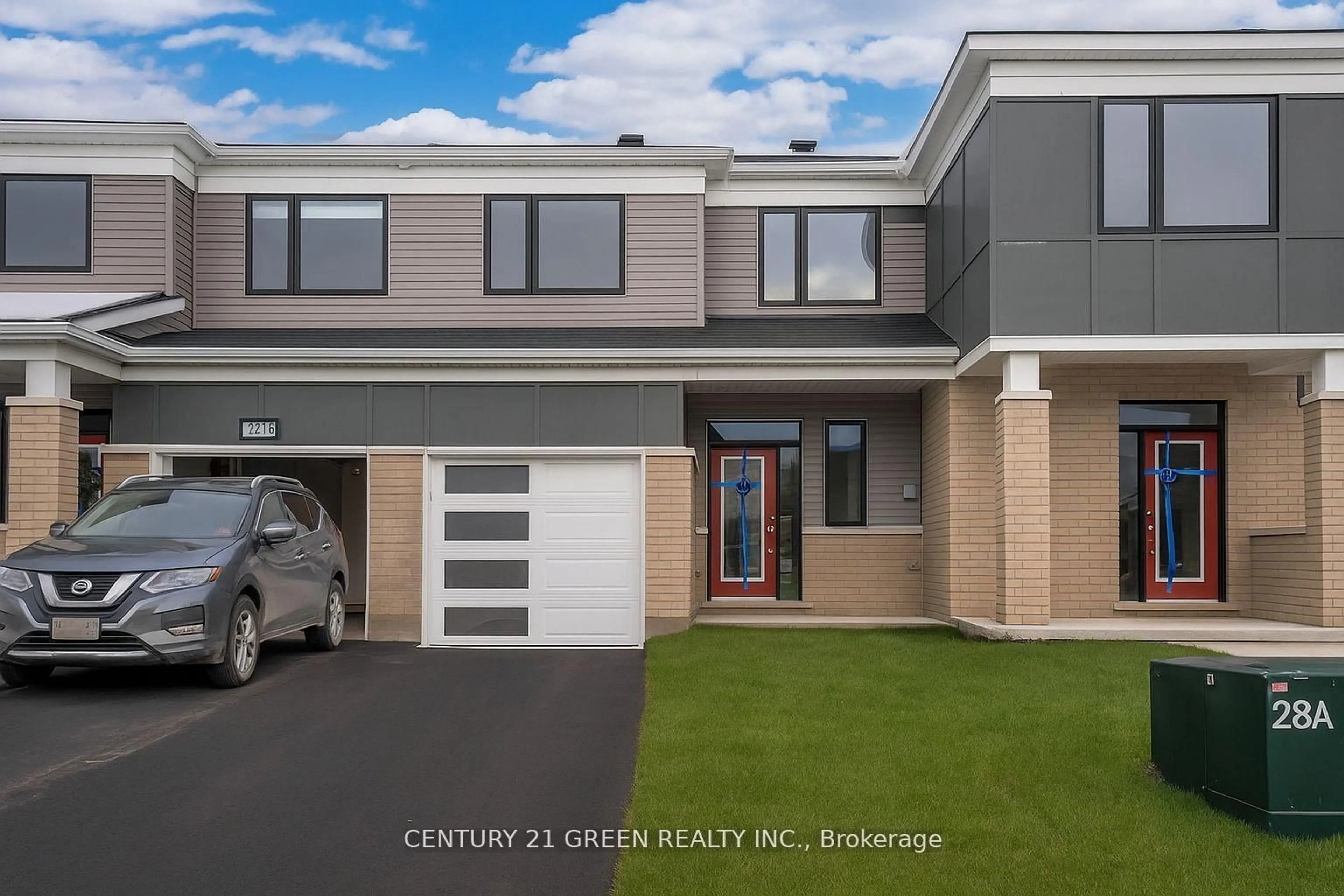 Home with vinyl exterior material, street for 2183 Winsome Terr, Orleans Ontario K4A 5M9