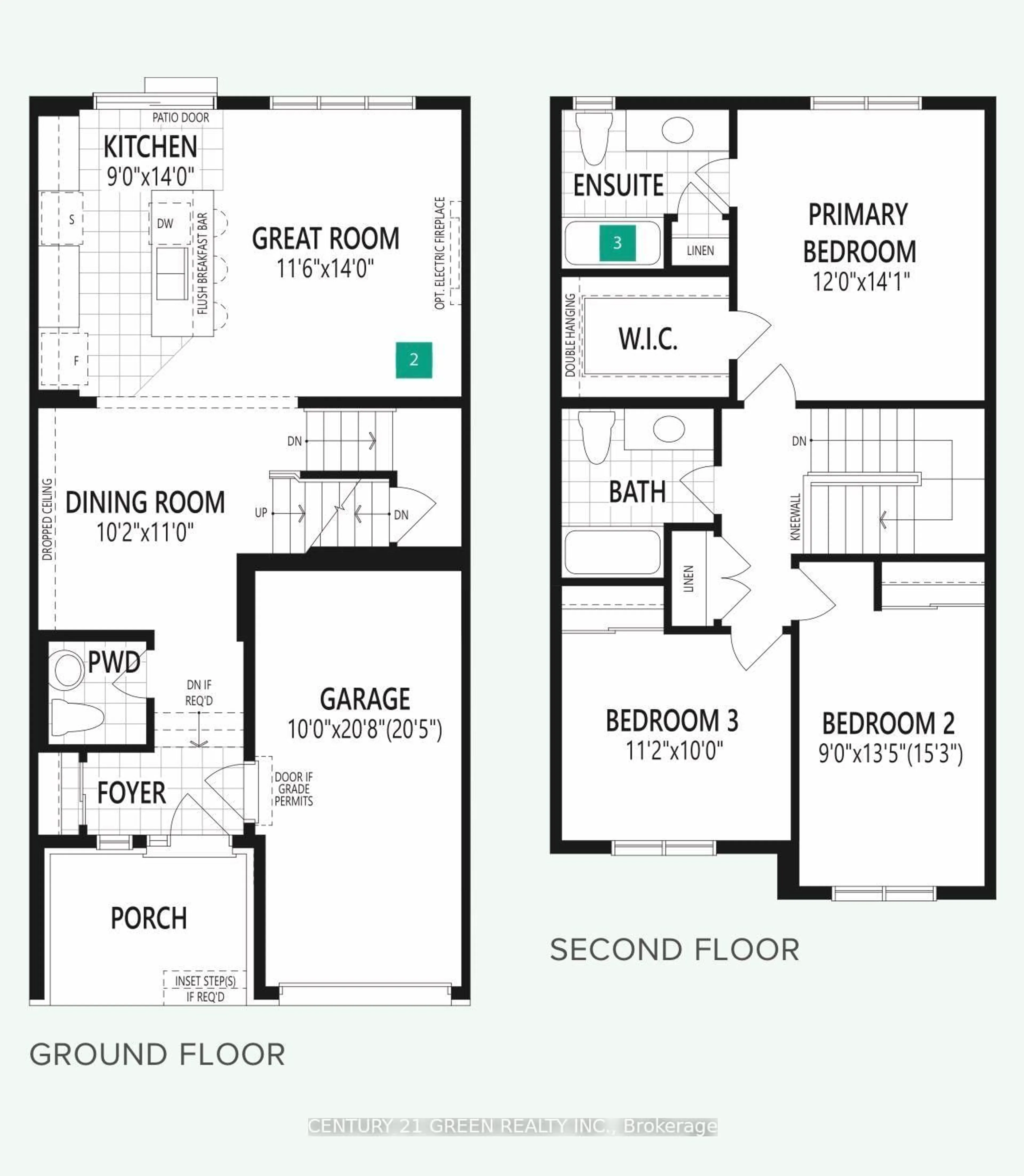 Floor plan for 2183 Winsome Terr, Orleans Ontario K4A 5M9