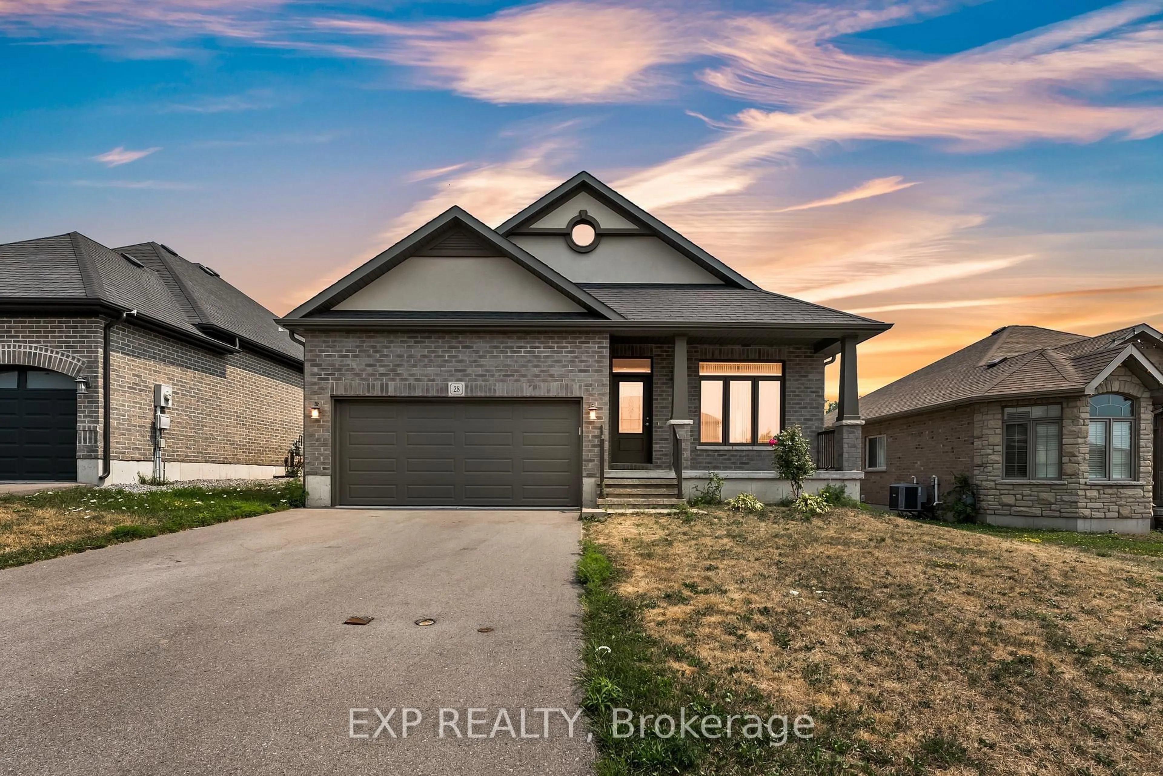 Home with brick exterior material, street for 28 Stonecrest Blvd, Quinte West Ontario K8R 0A4